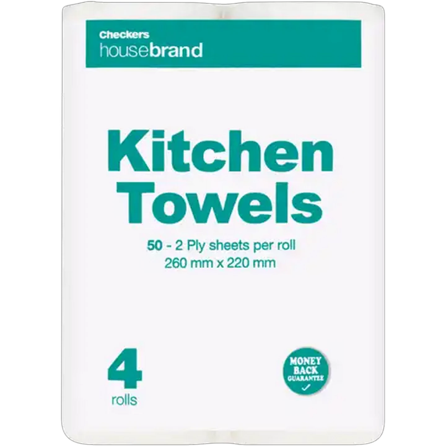Image of Checkers Housebrand Kitchen Towels 4 Pack
