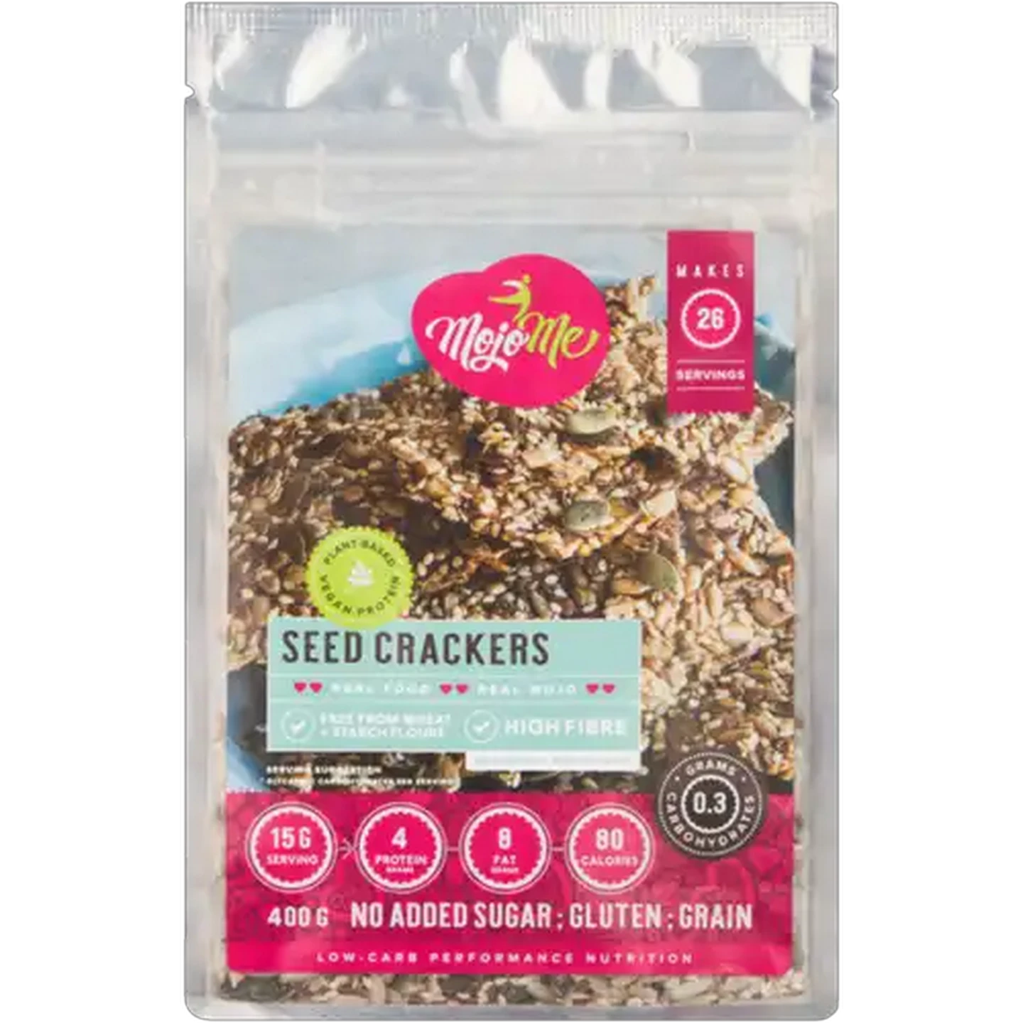 Image of MojoMe Seed Crackers 400g