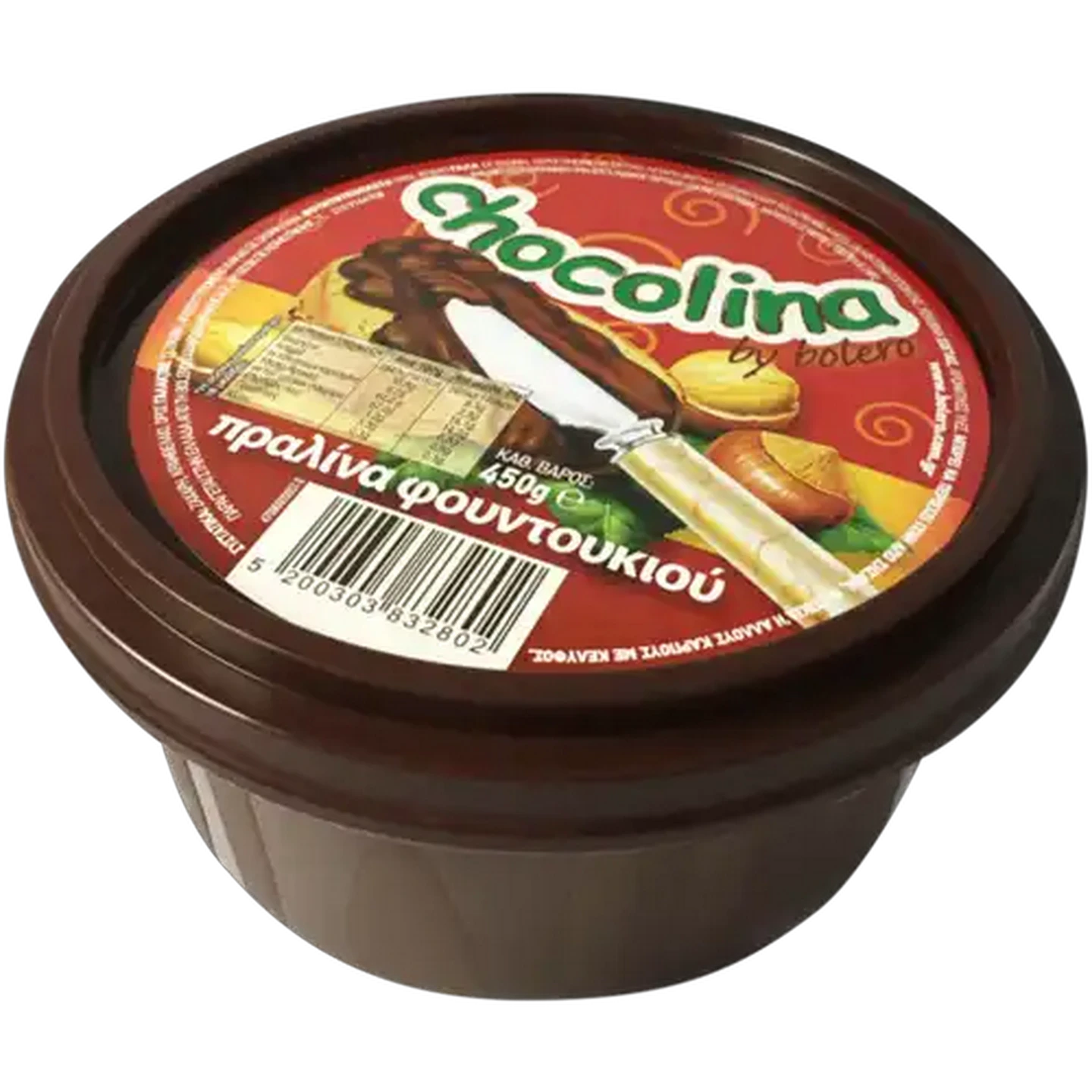 Image of Chocolina Hazelnut & Chocolate Spread 450g