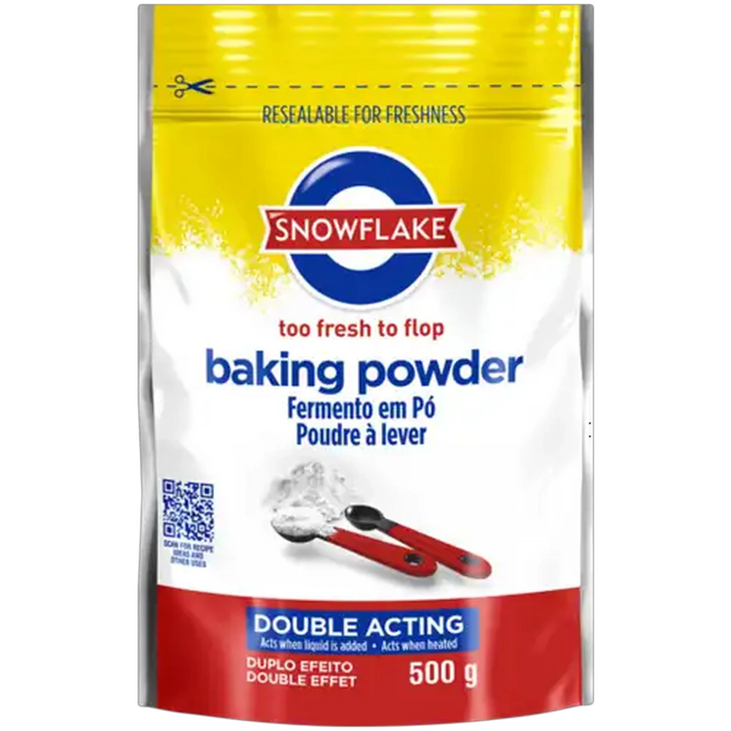Image of Snowflake Baking Powder 500g