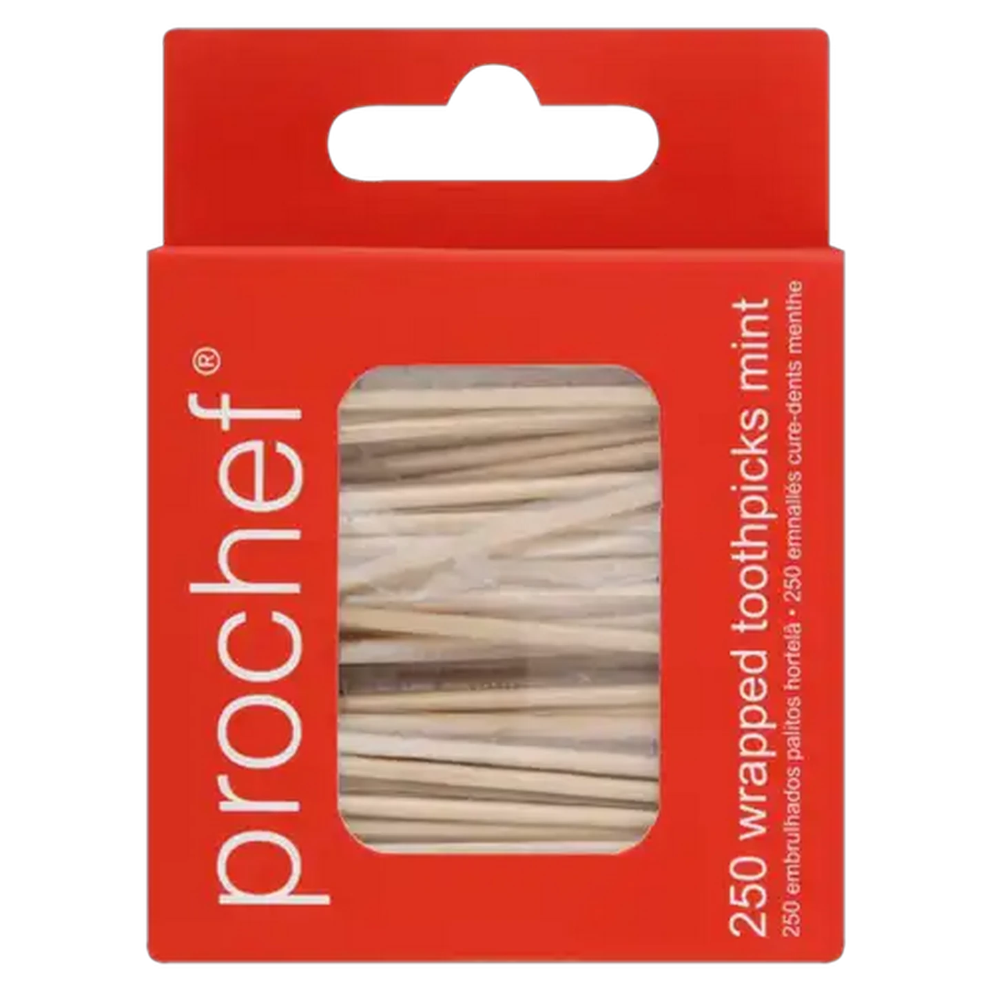 Image of Prochef Mint Wrapped Toothpicks 250-Pack