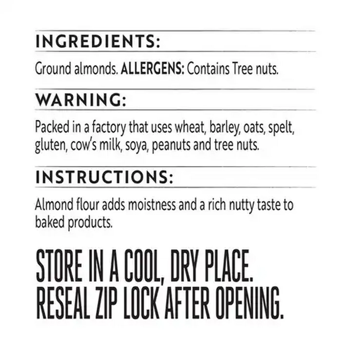 Image of Simple Truth Almond Flour 300g