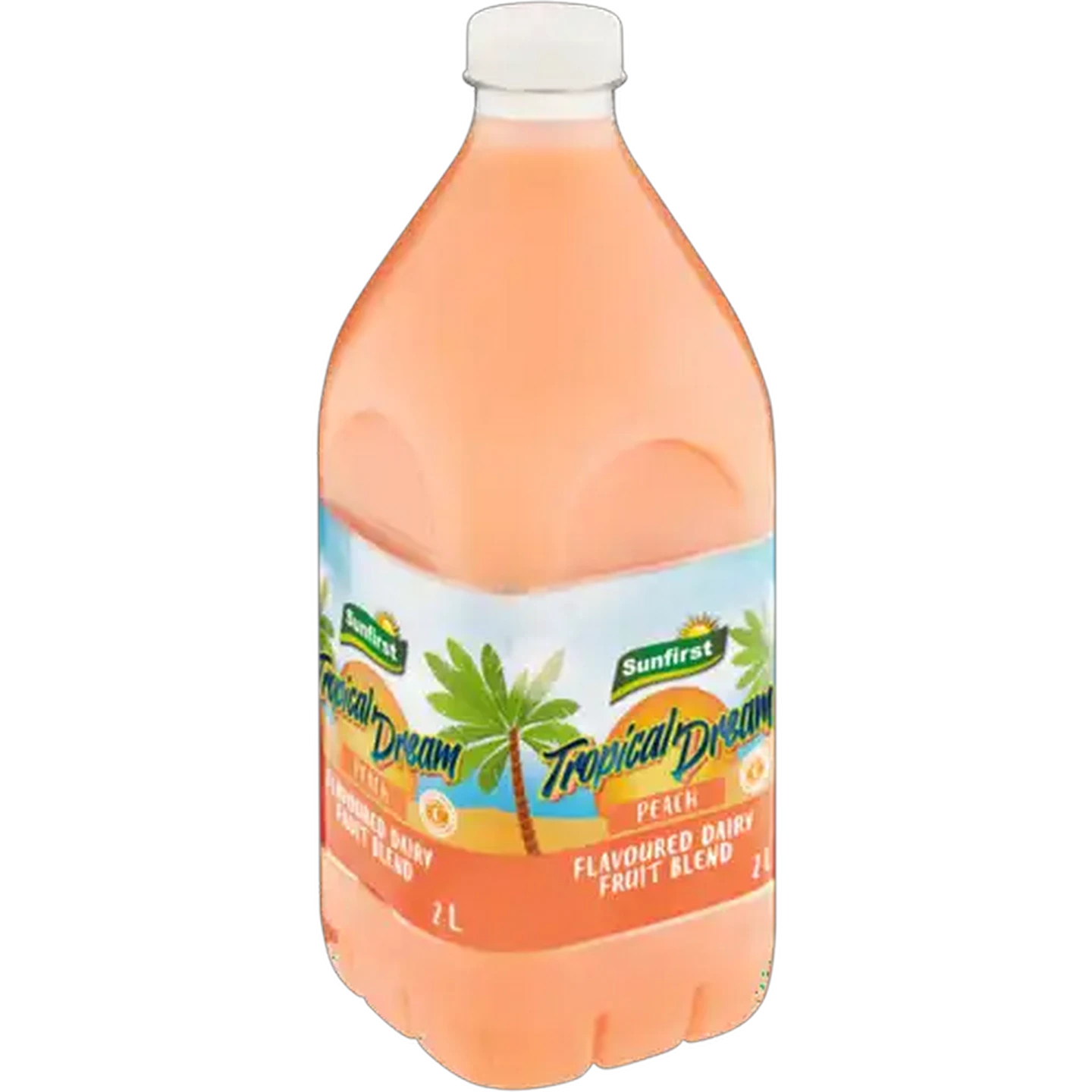 Image of Sunfirst Tropical Dream Peach Flavoured Dairy Fruit Blend 2L