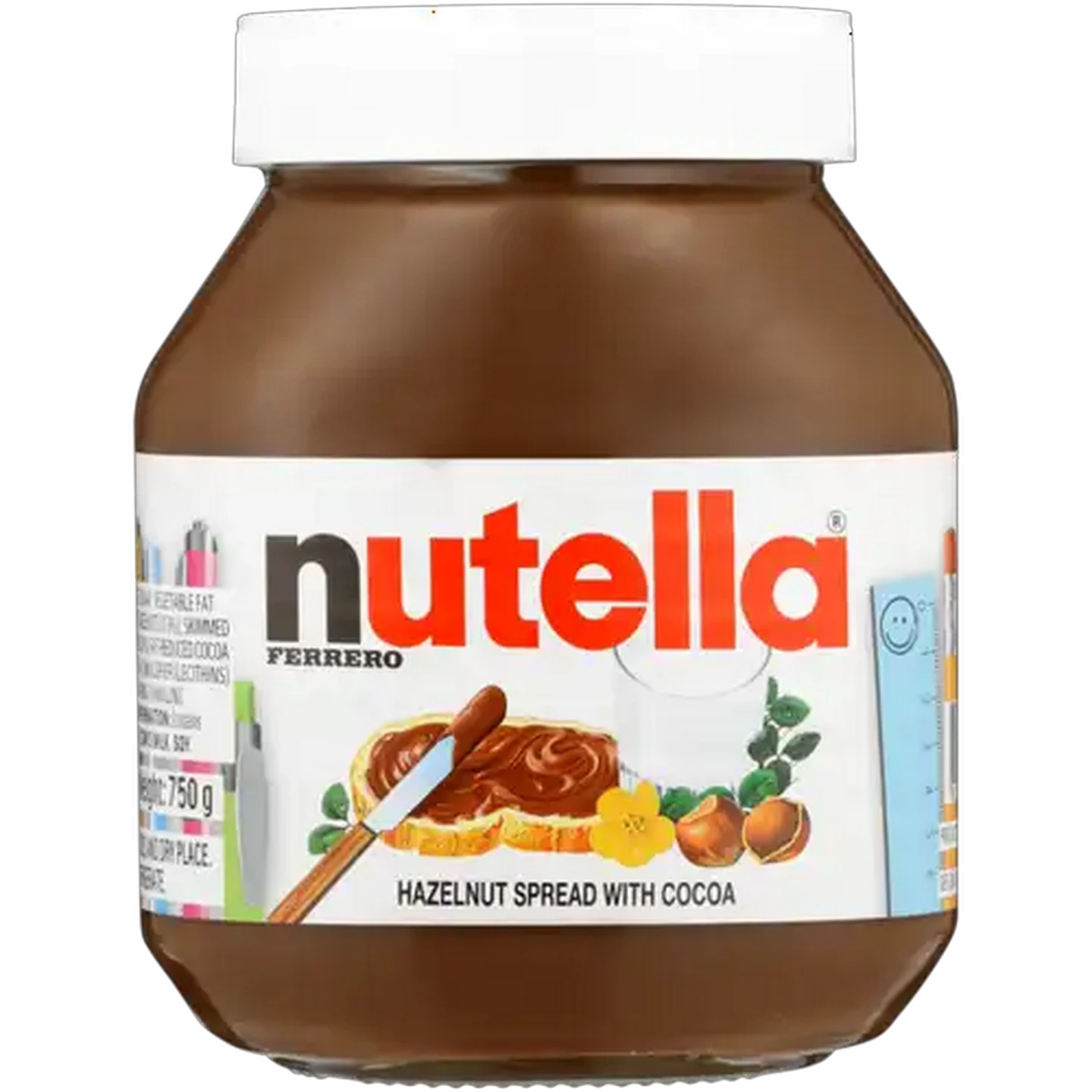 Image of Nutella Hazelnut Spread With Cocoa 750g