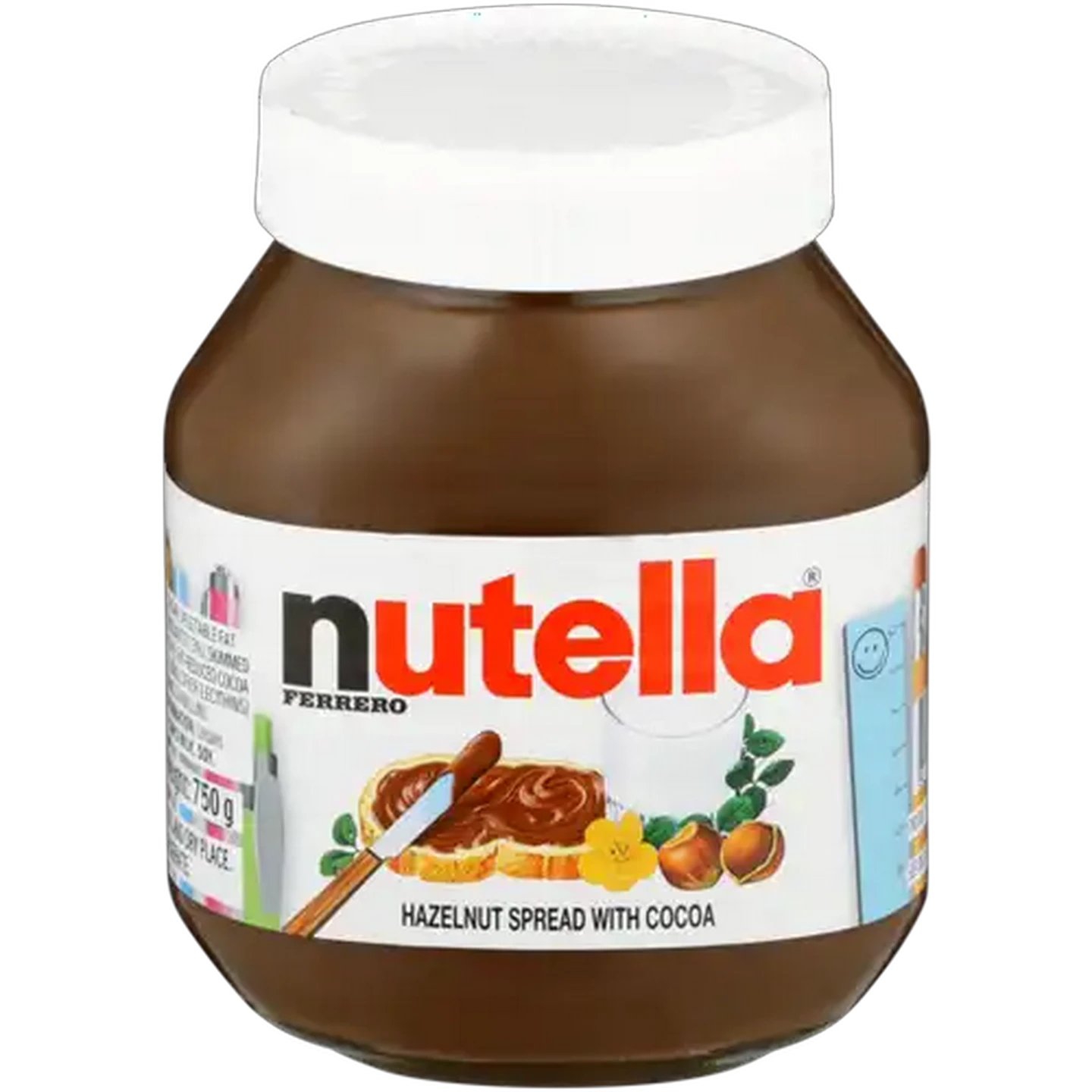 Image of Nutella Hazelnut Spread With Cocoa 750g