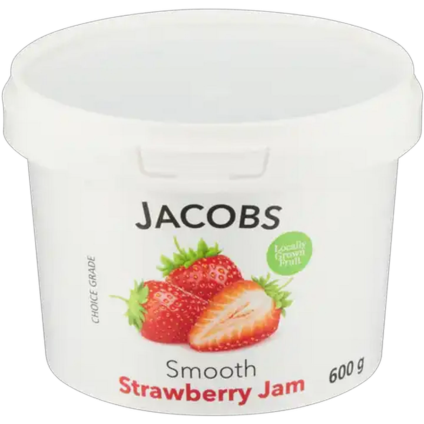 Image of Jacobs Jam Co Smooth Strawberry Jam 600g