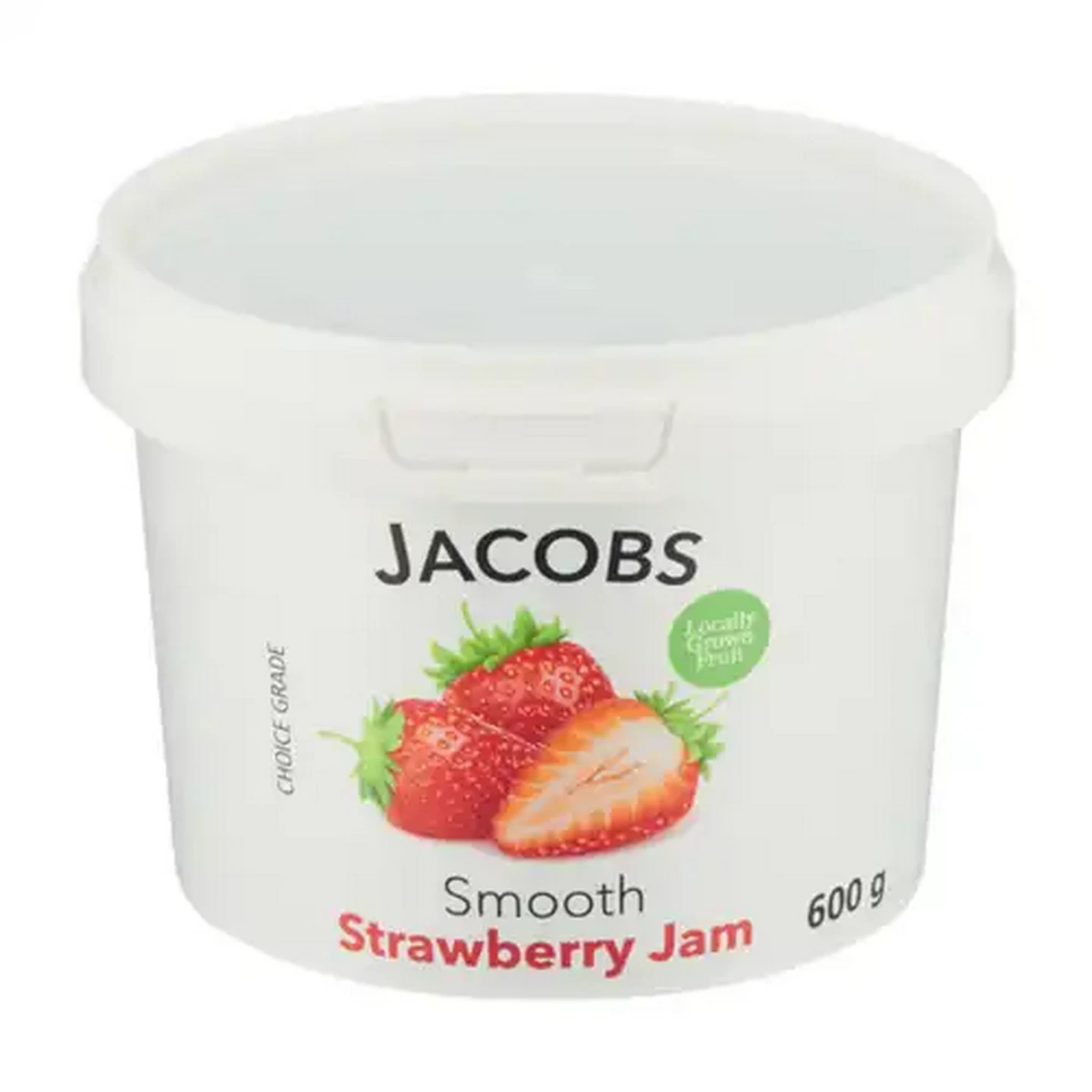 Image of Jacobs Jam Co Smooth Strawberry Jam 600g