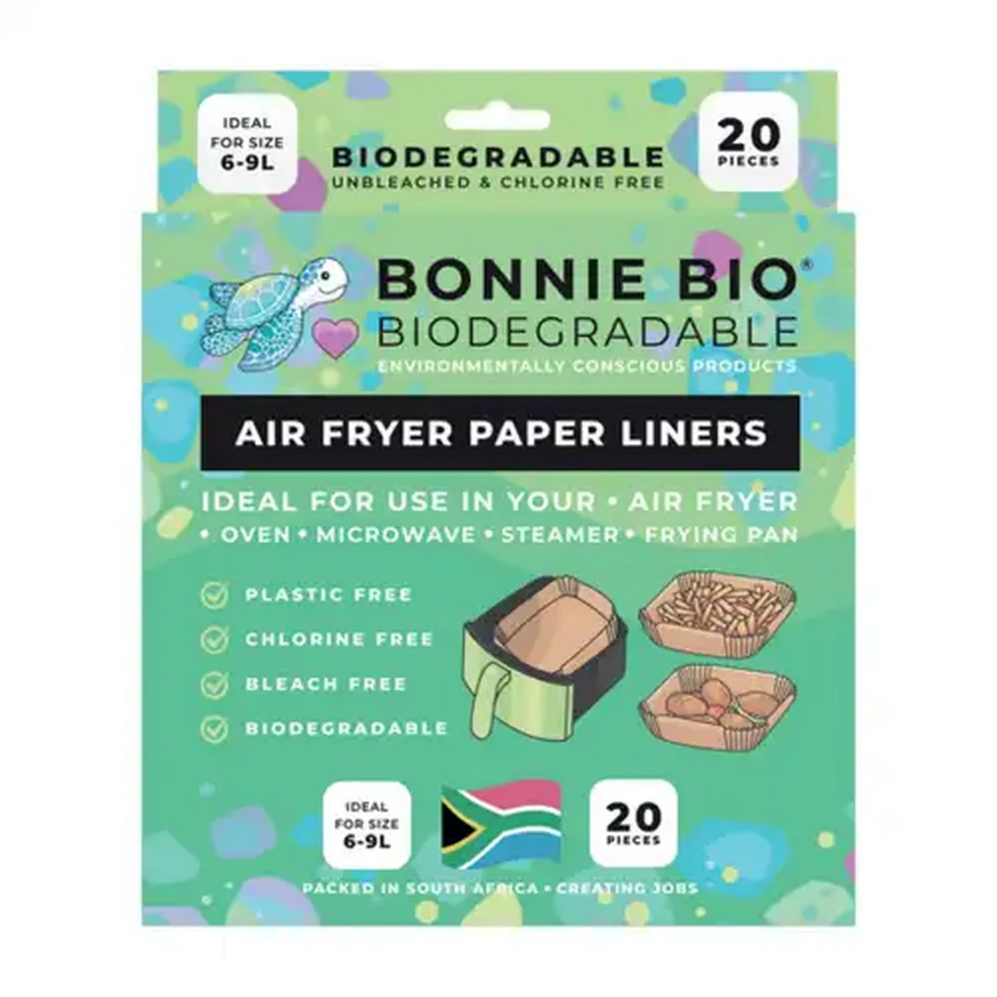 Image of Bonnie Bio Air Fryer Paper Liners 20s