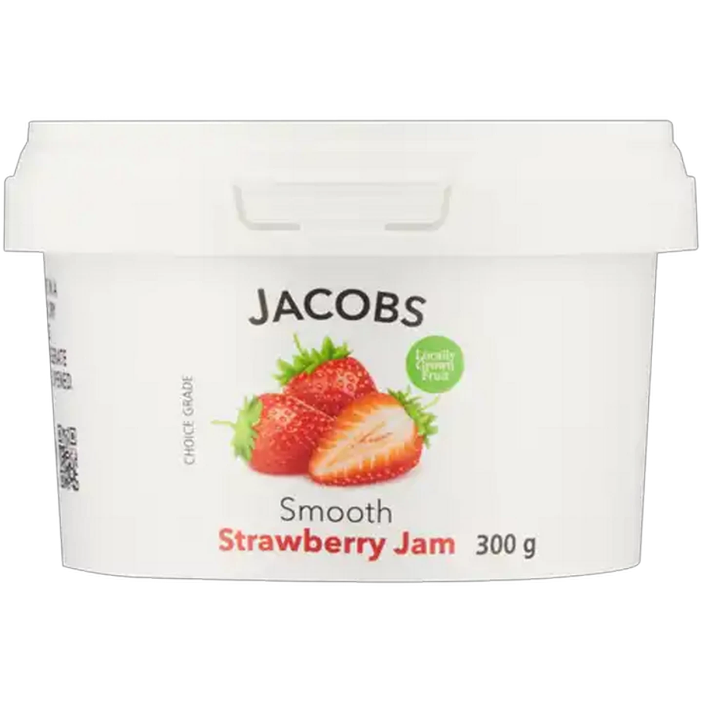 Image of Jacobs Jam Co Smooth Strawberry Jam 300g