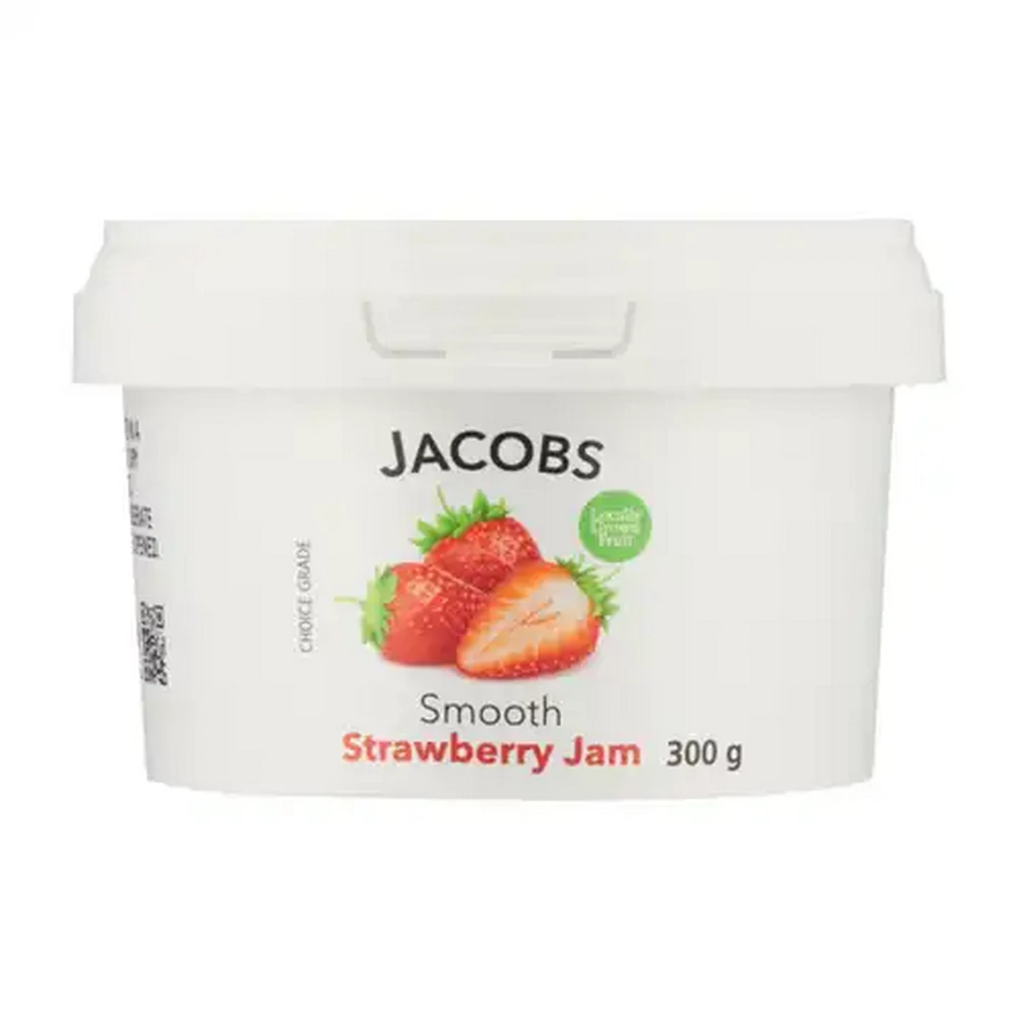 Image of Jacobs Jam Co Smooth Strawberry Jam 300g