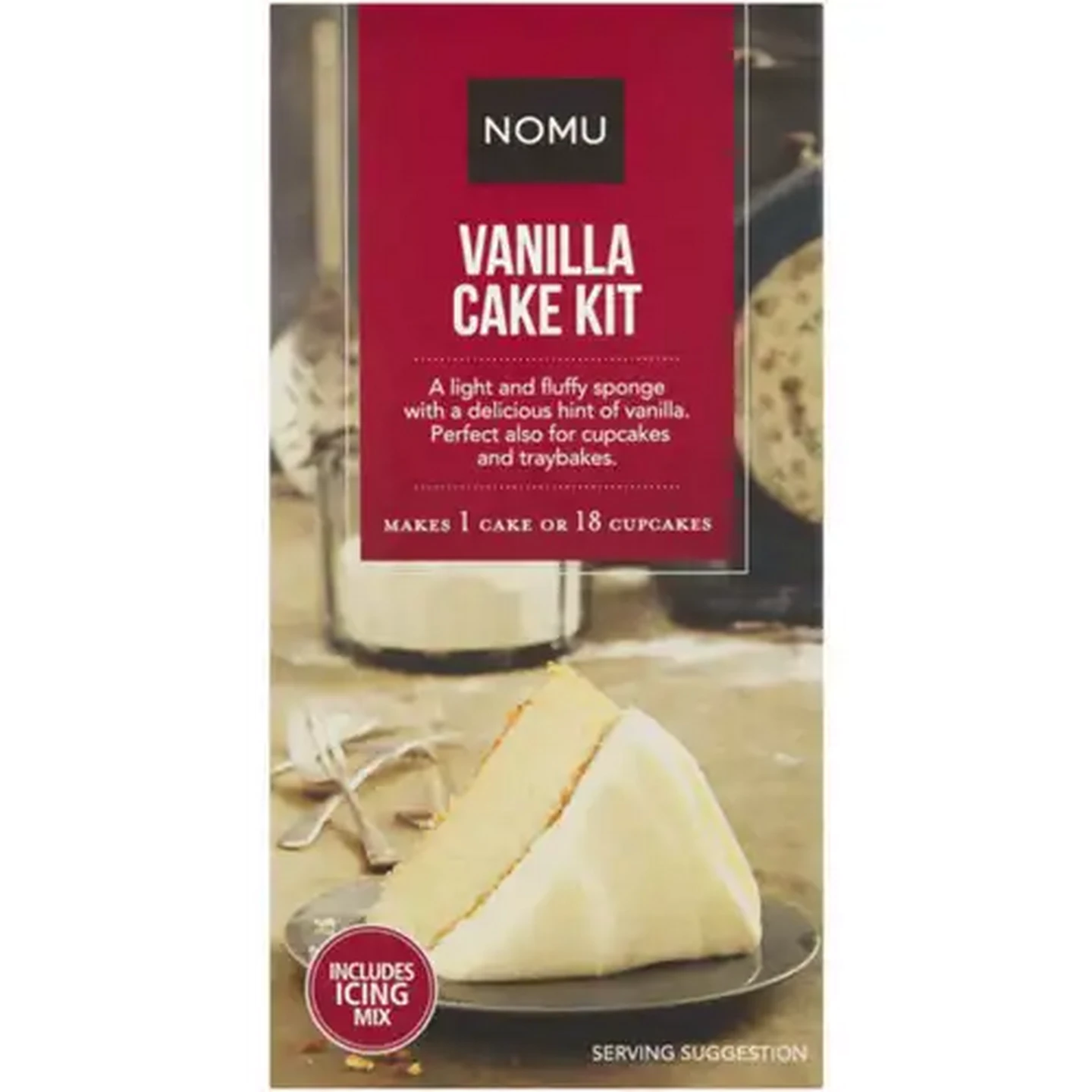 Image of NOMU Vanilla Cake Kit 820g