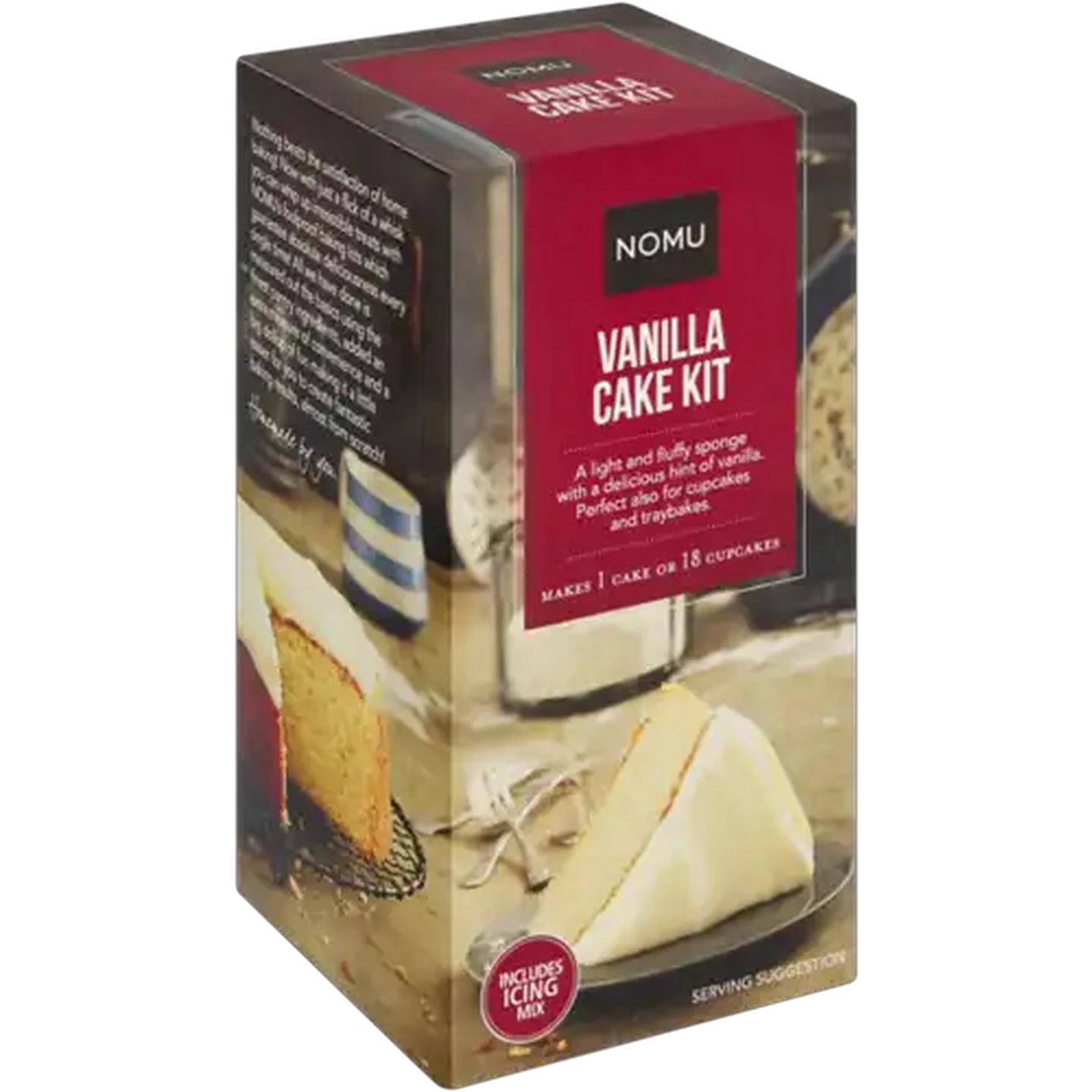 Image of NOMU Vanilla Cake Kit 820g