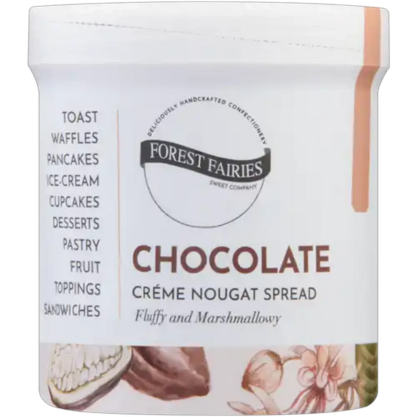 Image of Forest Fairies Chocolate Crème Nougat Spread 450ml