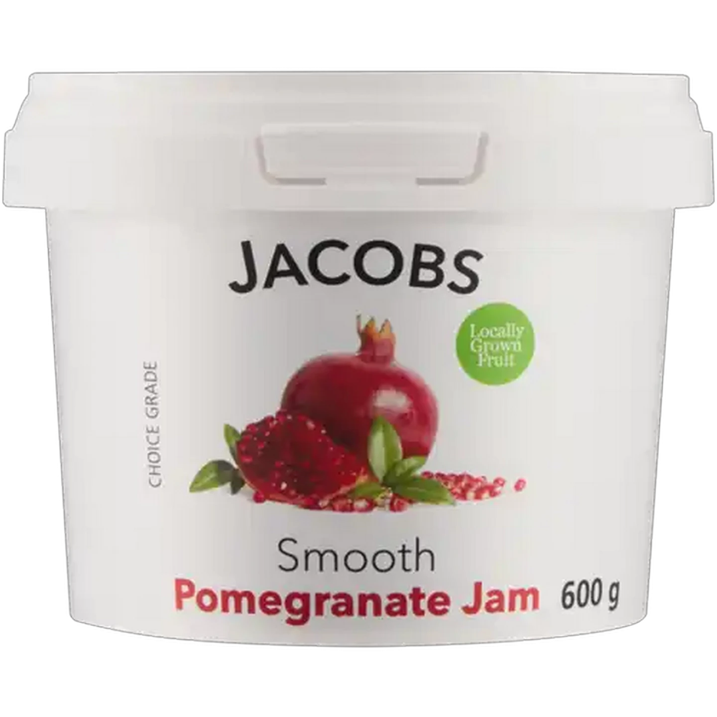 Image of Jacobs Jam Co Smooth Pomegranate Jam 600g
