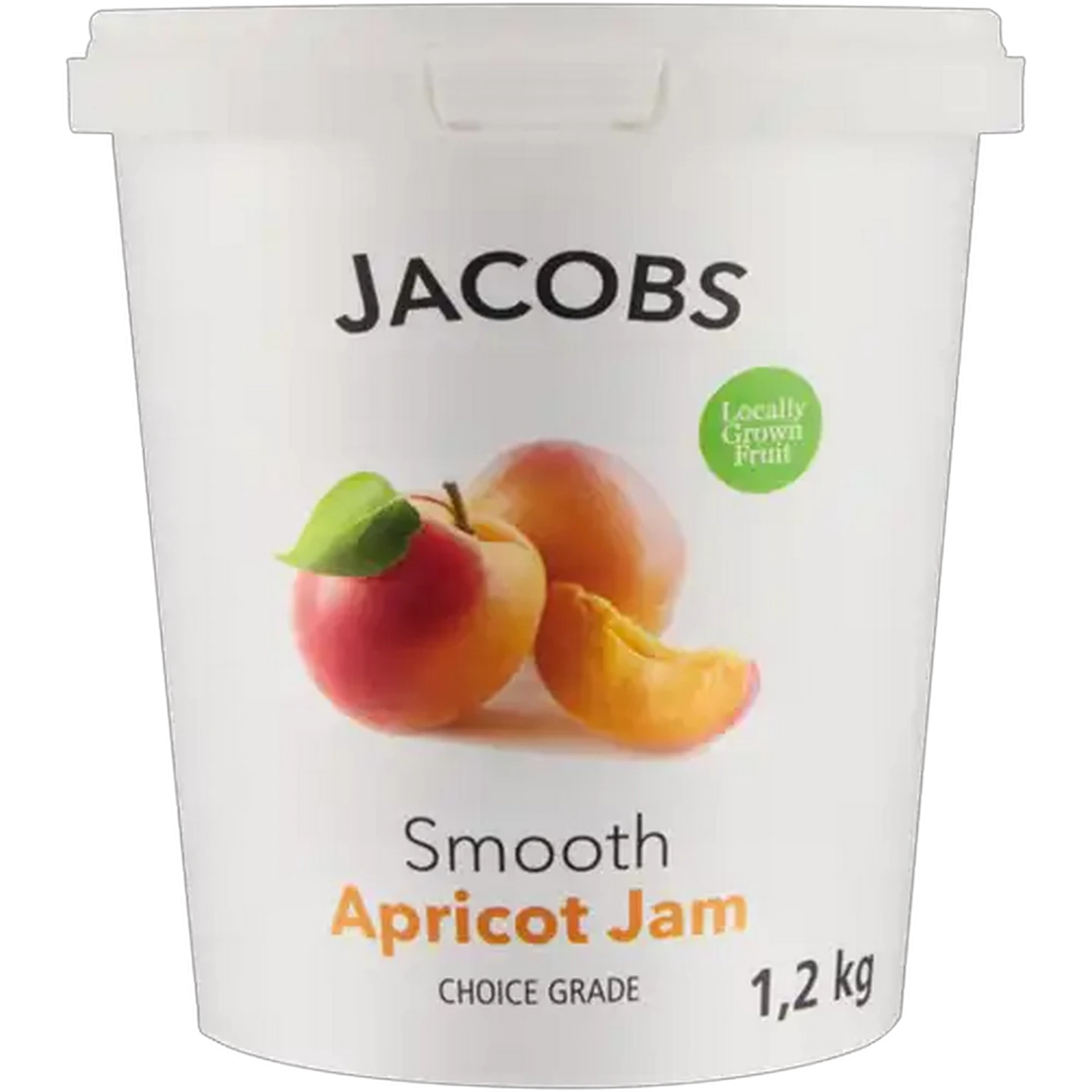 Image of Jacobs Jam Co Smooth Apricot Jam 1.2kg