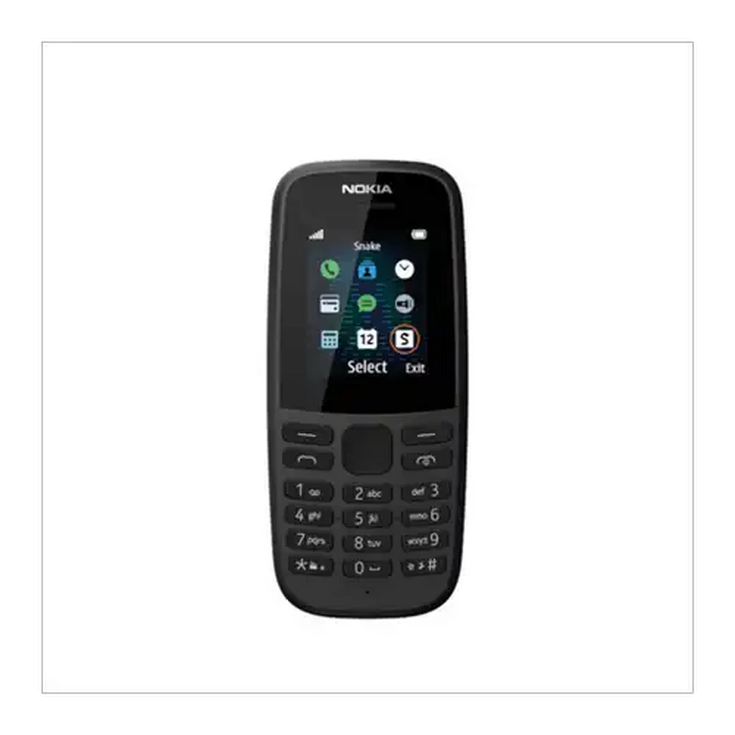 Image of Nokia 105 Black Cellphone
