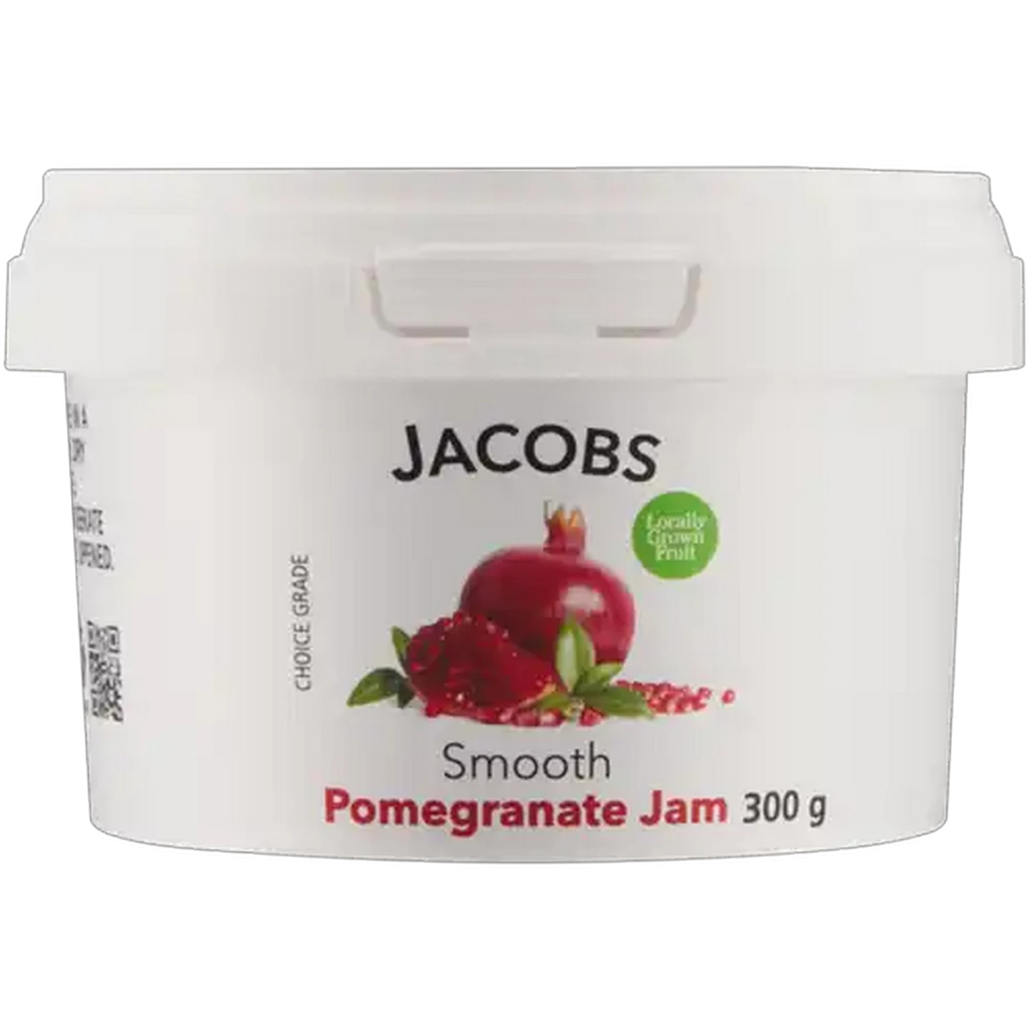 Image of Jacobs Jam Co Smooth Pomegranate Jam 300g