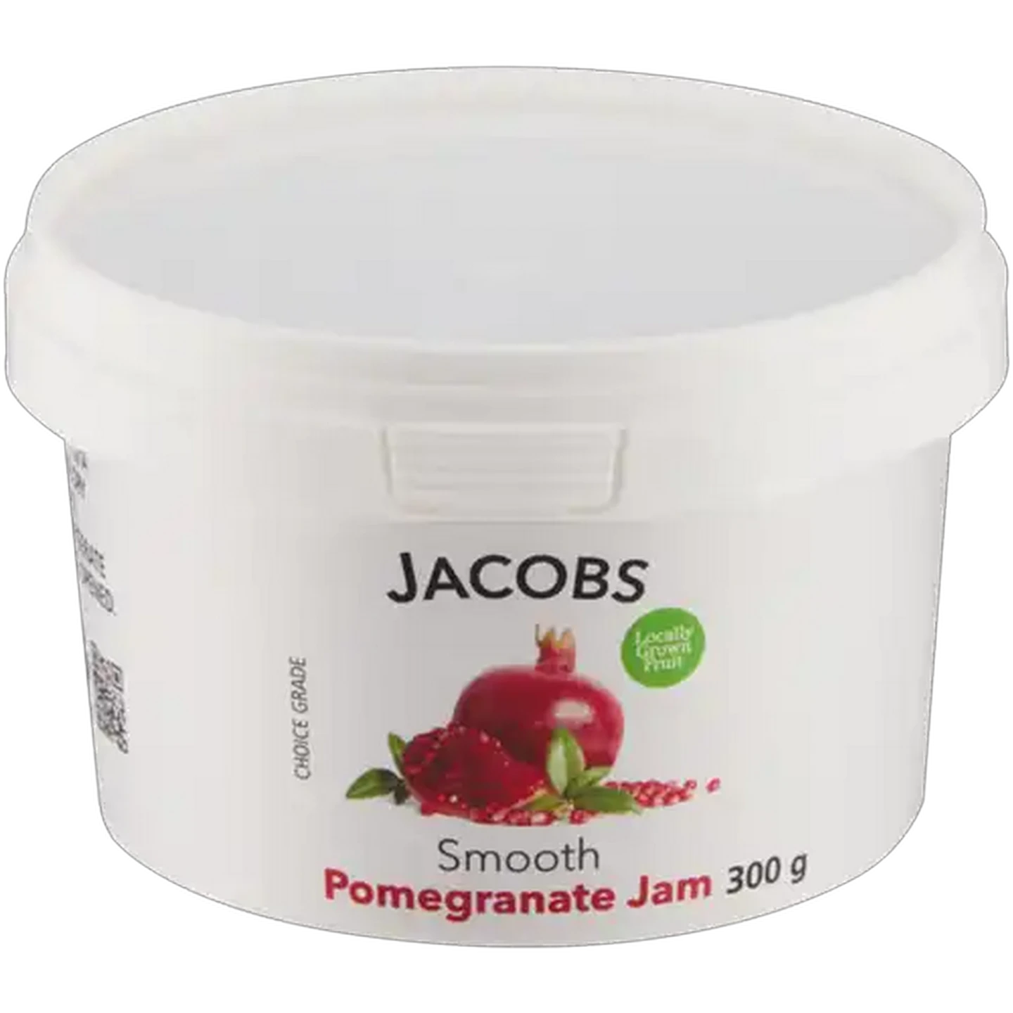 Image of Jacobs Jam Co Smooth Pomegranate Jam 300g
