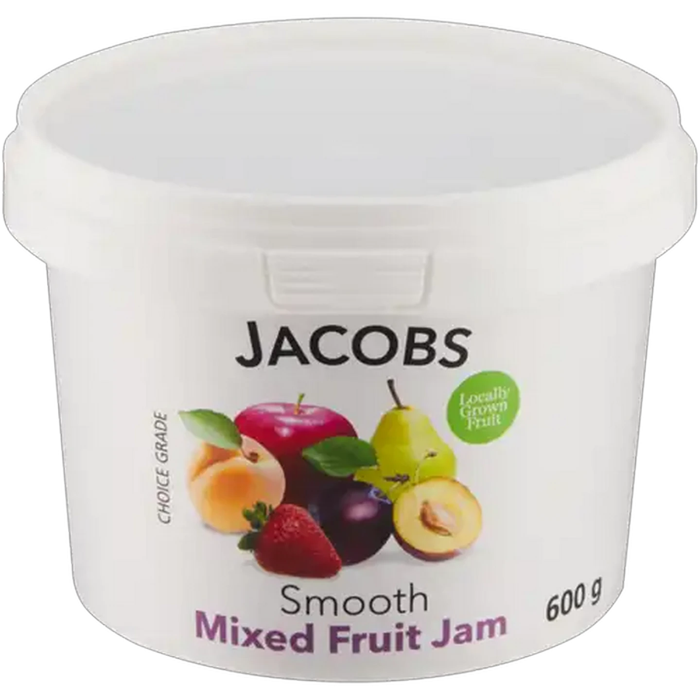 Image of Jacobs Jam Co Smooth Mixed Fruit Jam 600g