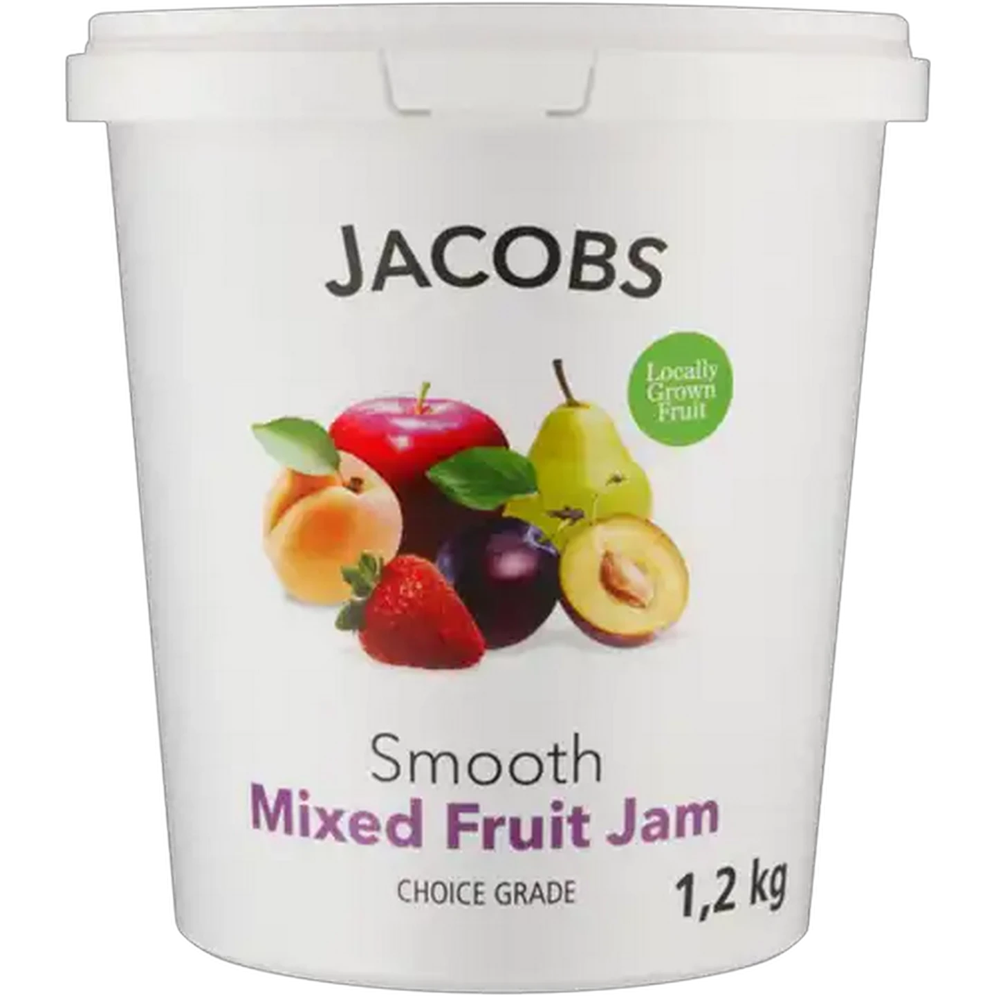 Image of Jacobs Jam Co Smooth Mixed Fruit Jam 1.2kg