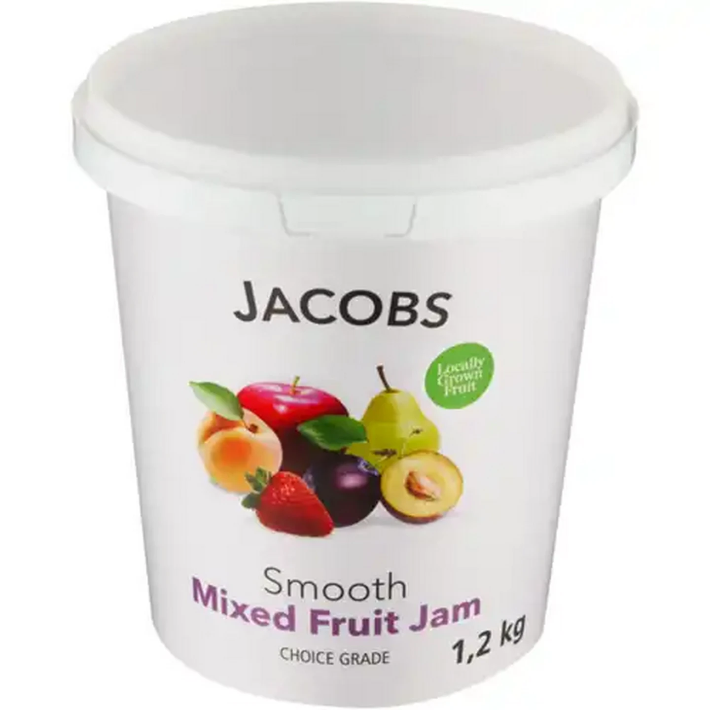 Image of Jacobs Jam Co Smooth Mixed Fruit Jam 1.2kg
