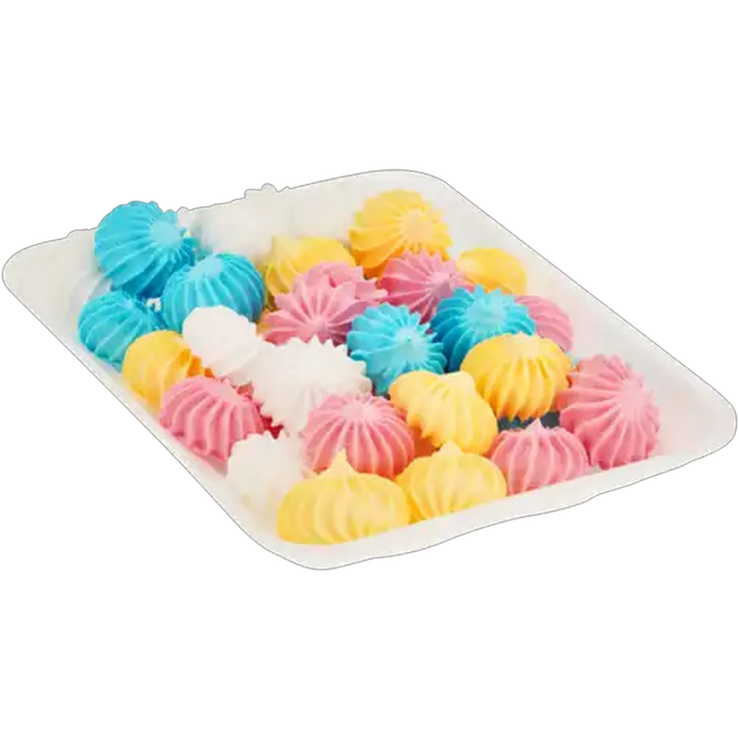 Image of Gasparini Rainbow Meringue Rosettes 110g