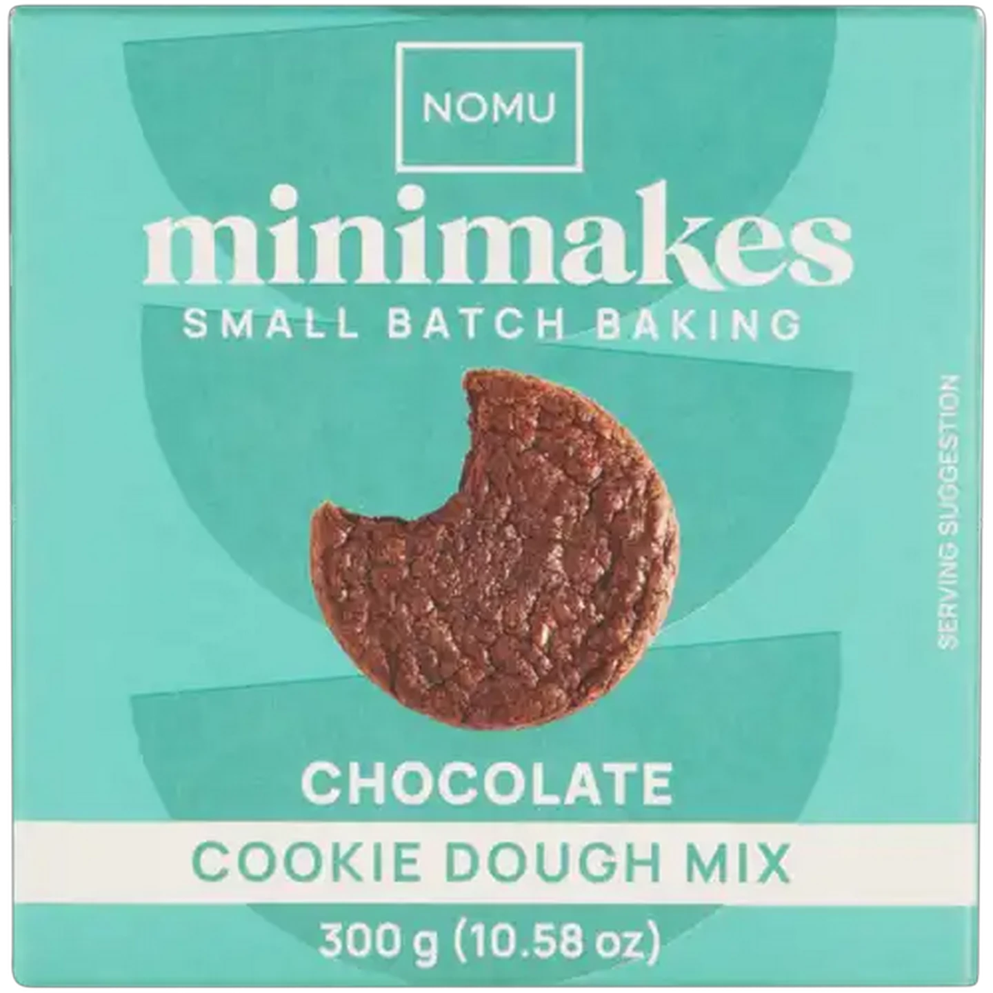 Image of NOMU MiniMakes Chocolate Cookie Dough Mix 300g