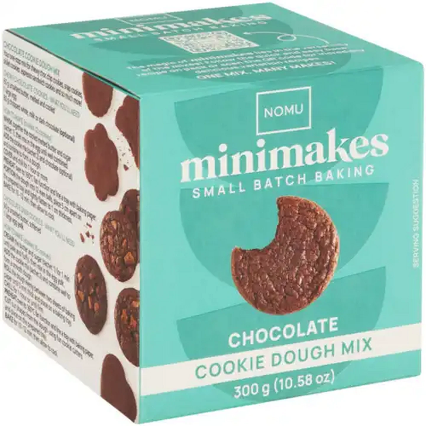 Image of NOMU MiniMakes Chocolate Cookie Dough Mix 300g
