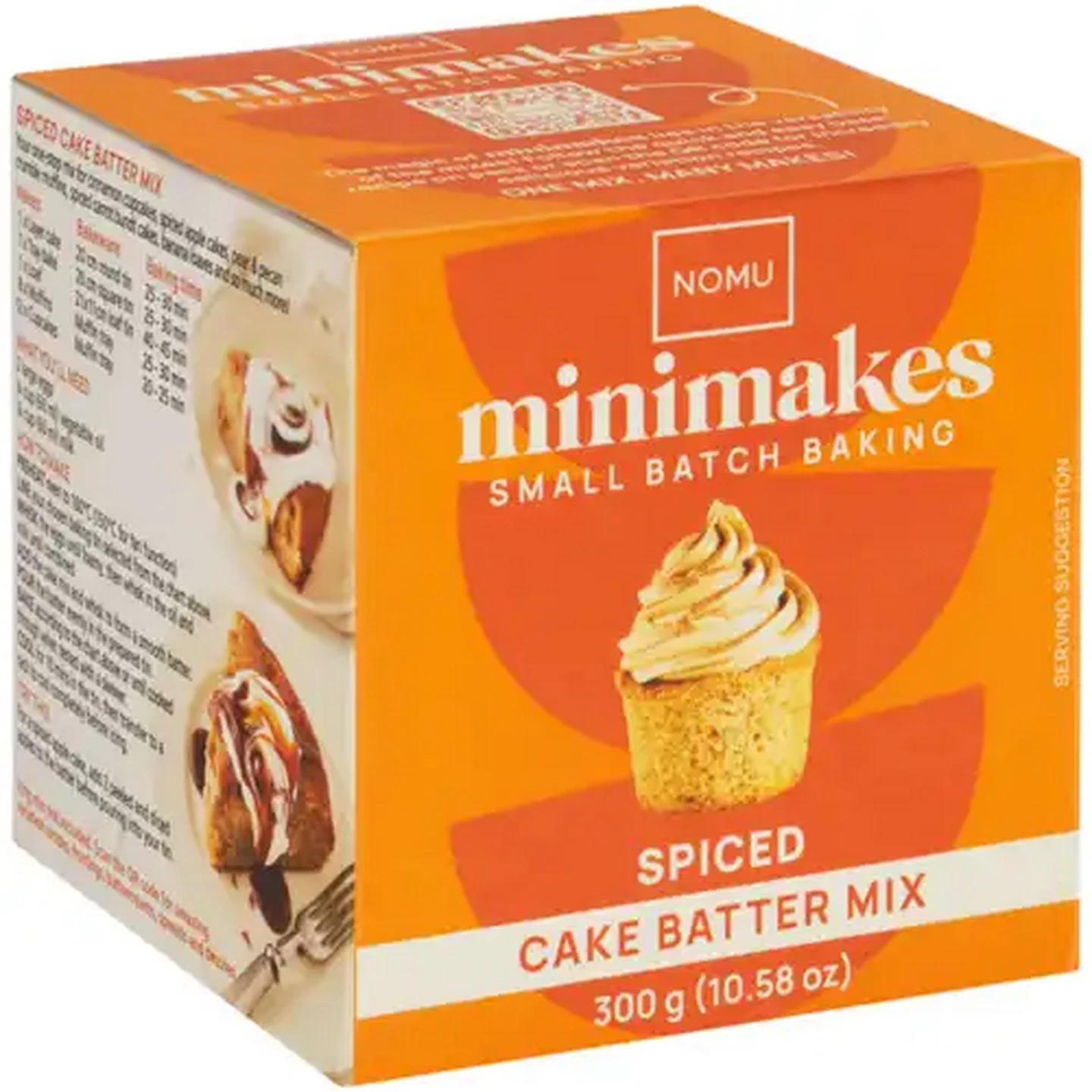 Image of NOMU MiniMakes Spiced Cake Batter Mix 300g