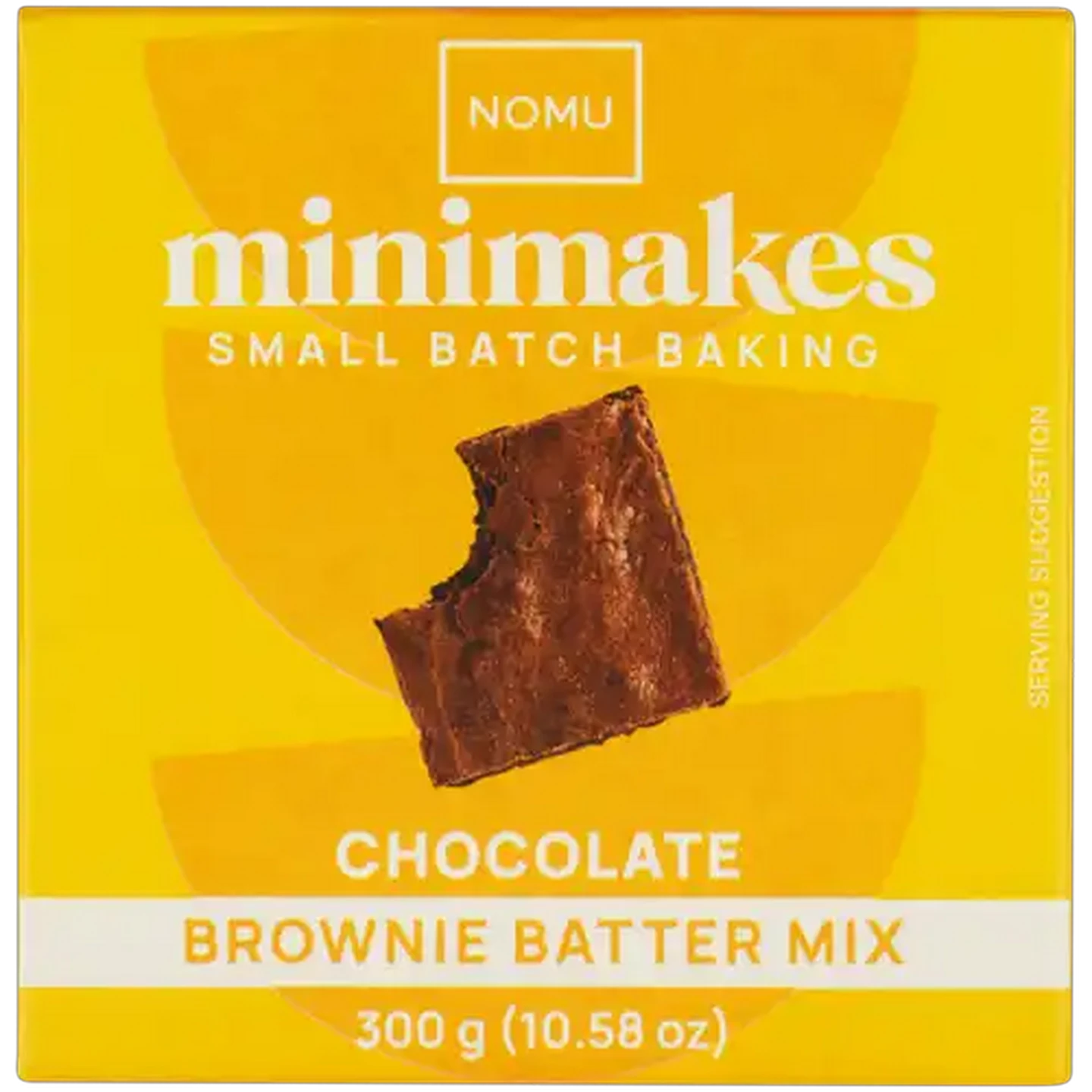 Image of NOMU MiniMakes Chocolate Brownie Batter Mix 300g