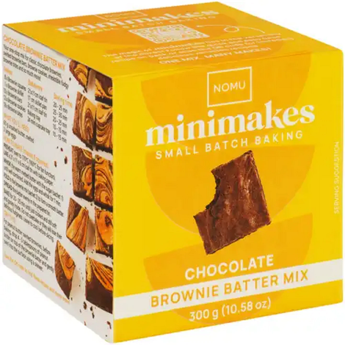 Image of NOMU MiniMakes Chocolate Brownie Batter Mix 300g