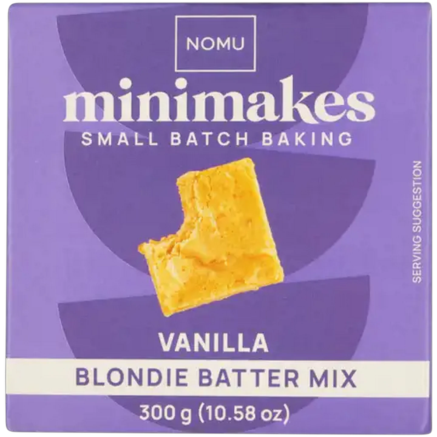 Image of NOMU MiniMakes Vanilla Blondie Batter Mix 300g
