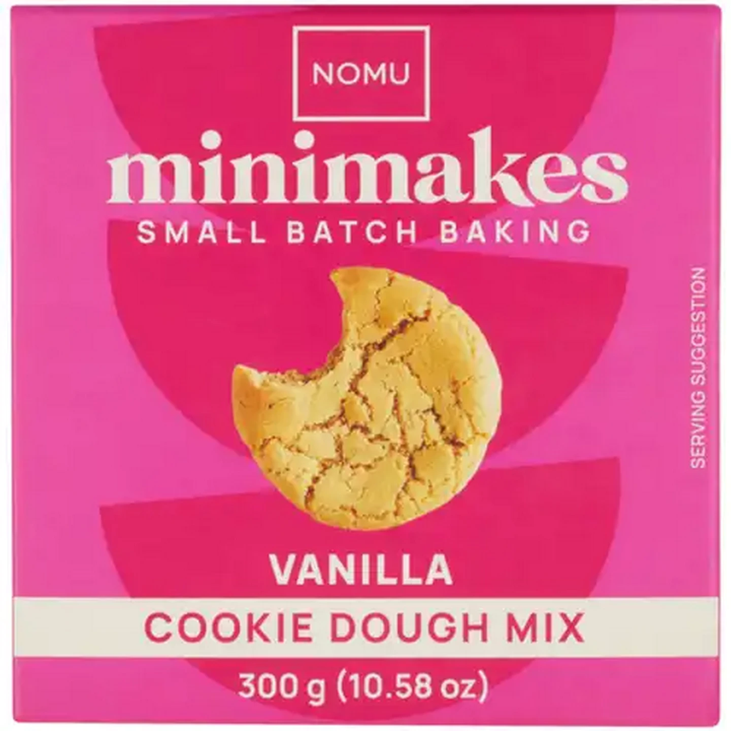 Image of NOMU MiniMakes Vanilla Cookie Dough Mix 300g