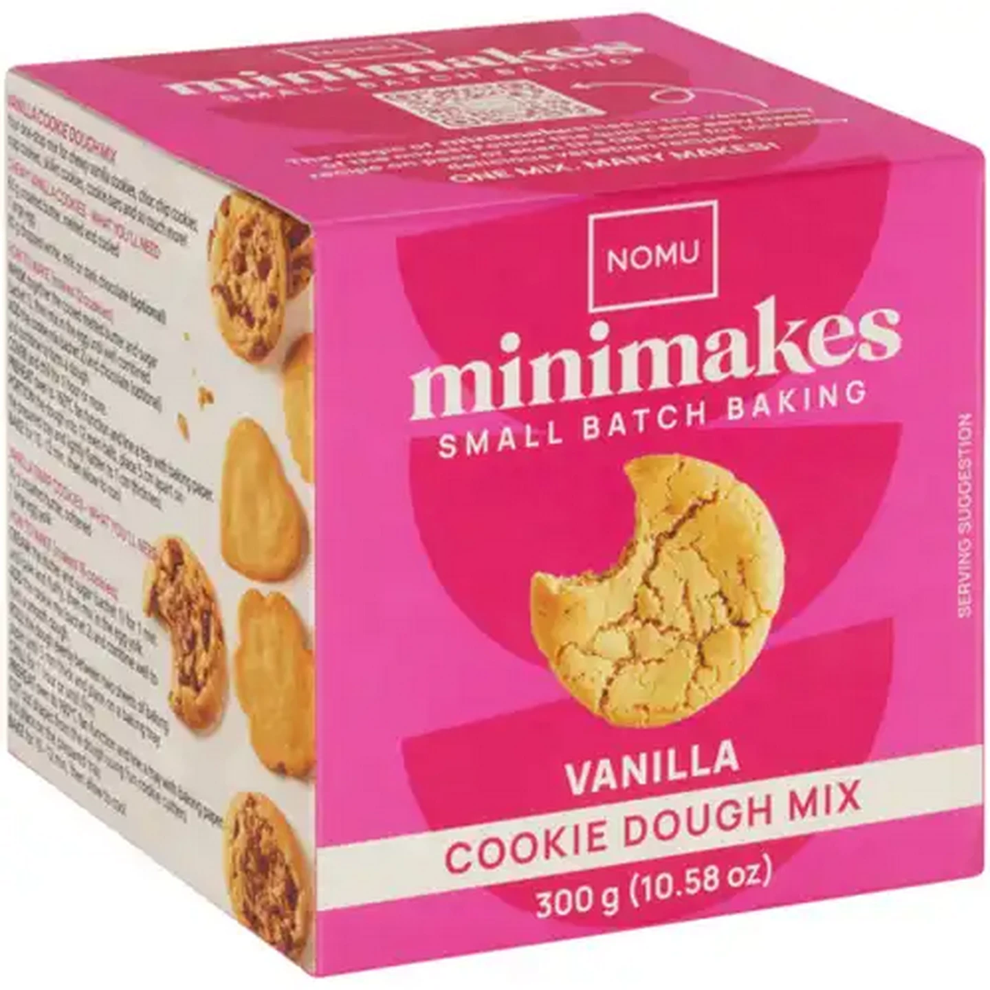 Image of NOMU MiniMakes Vanilla Cookie Dough Mix 300g