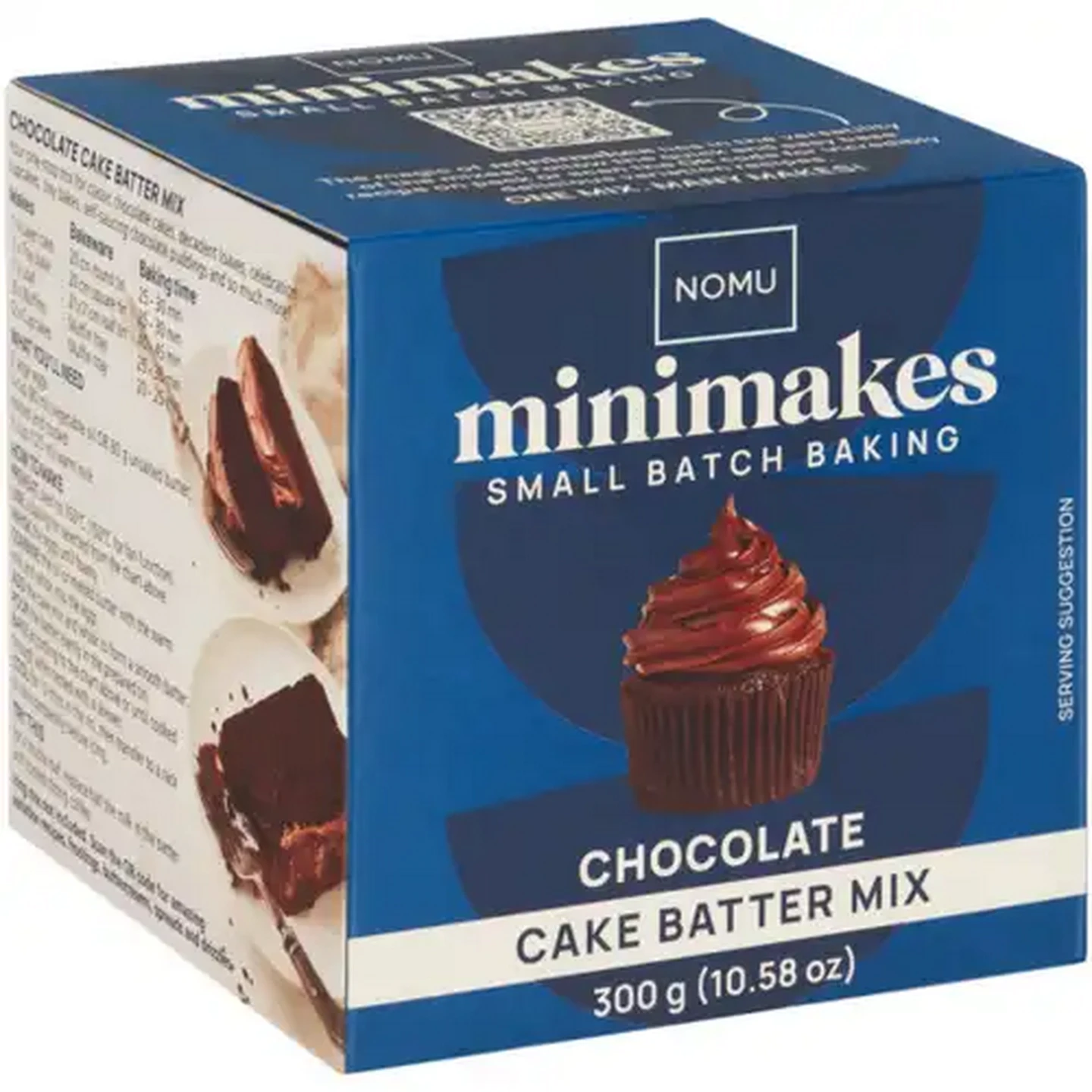 Image of NOMU MiniMakes Chocolate Cake Batter Mix 300g