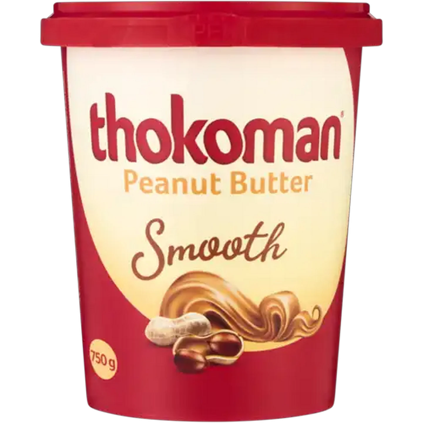 Image of Thokoman Smooth Peanut Butter 750g