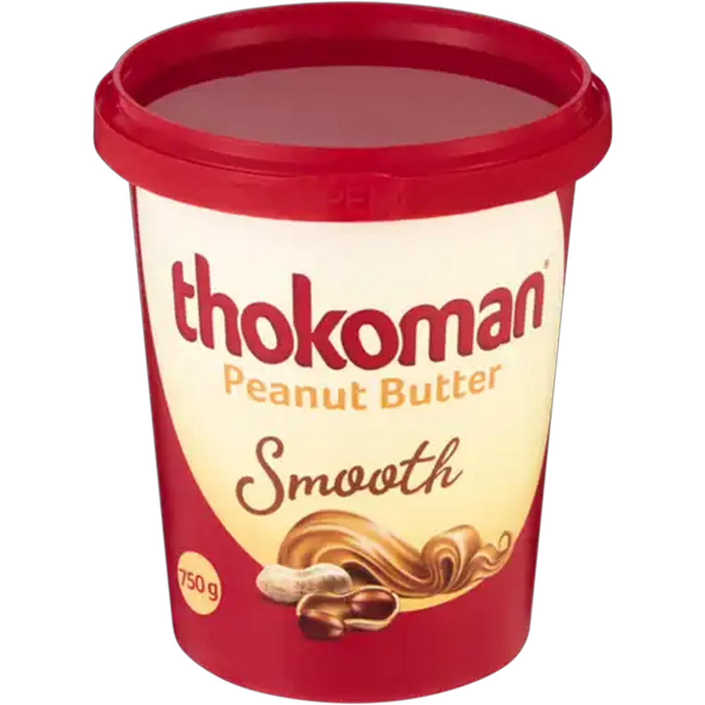 Image of Thokoman Smooth Peanut Butter 750g