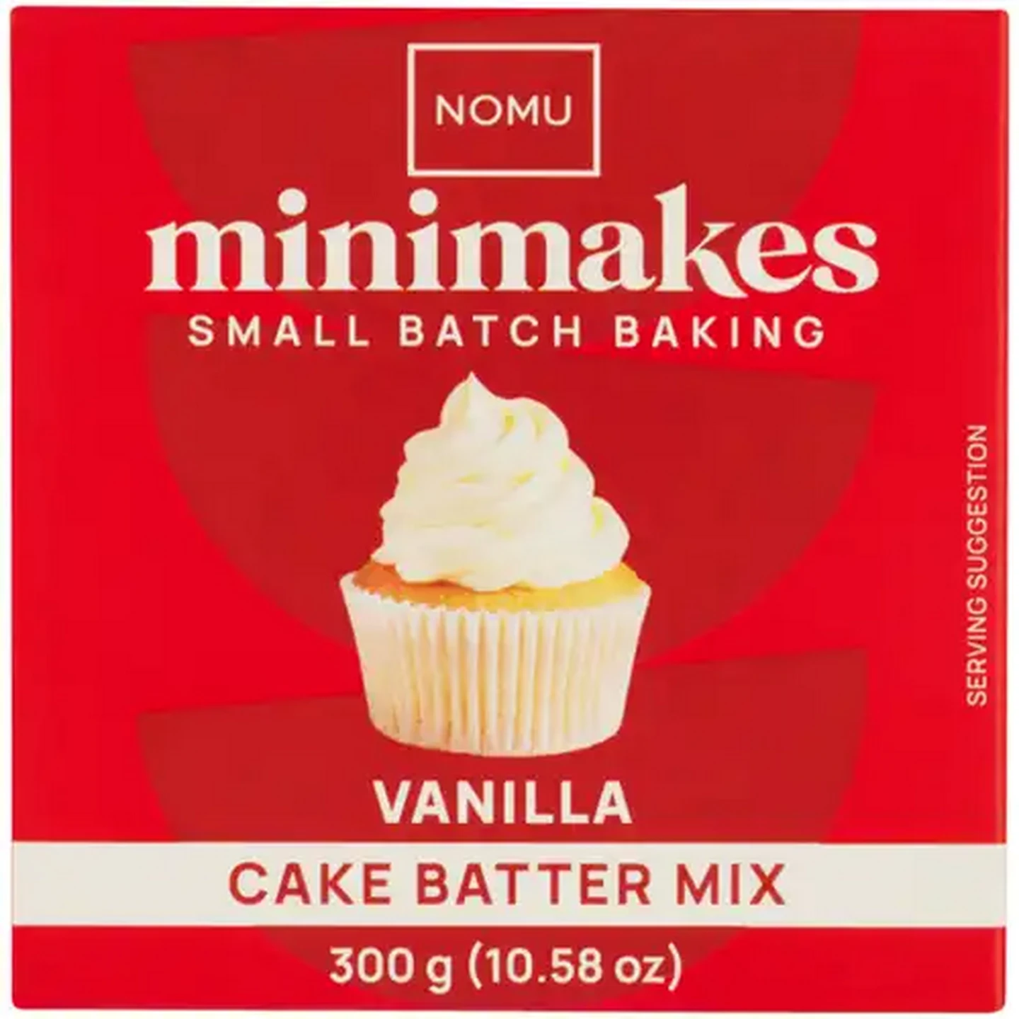 Image of NOMU MiniMakes Vanilla Cake Batter Mix 300g