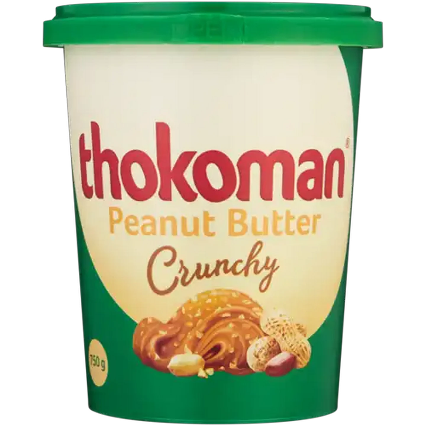 Image of Thokoman Crunchy Peanut Butter 750g