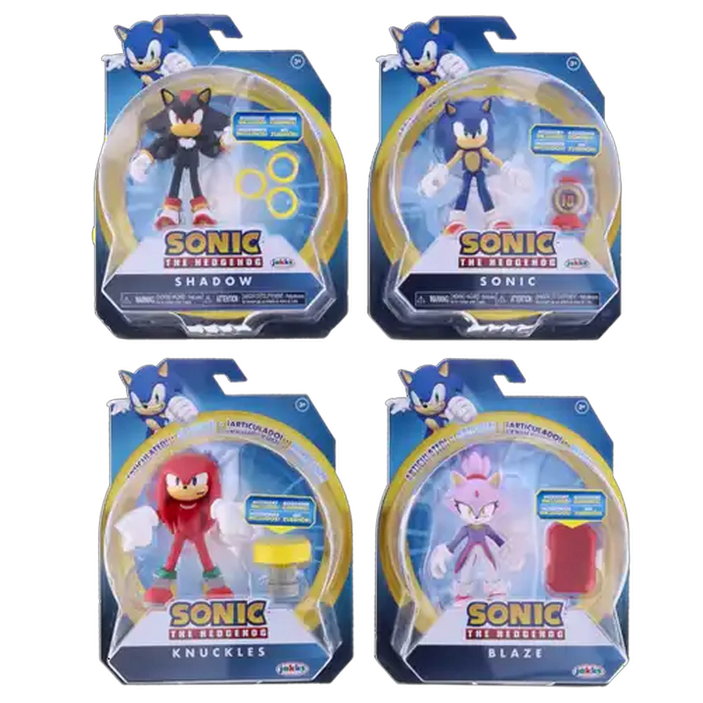 Image of Sonic Figure With Acc Articulated 10cm (Type May Vary)