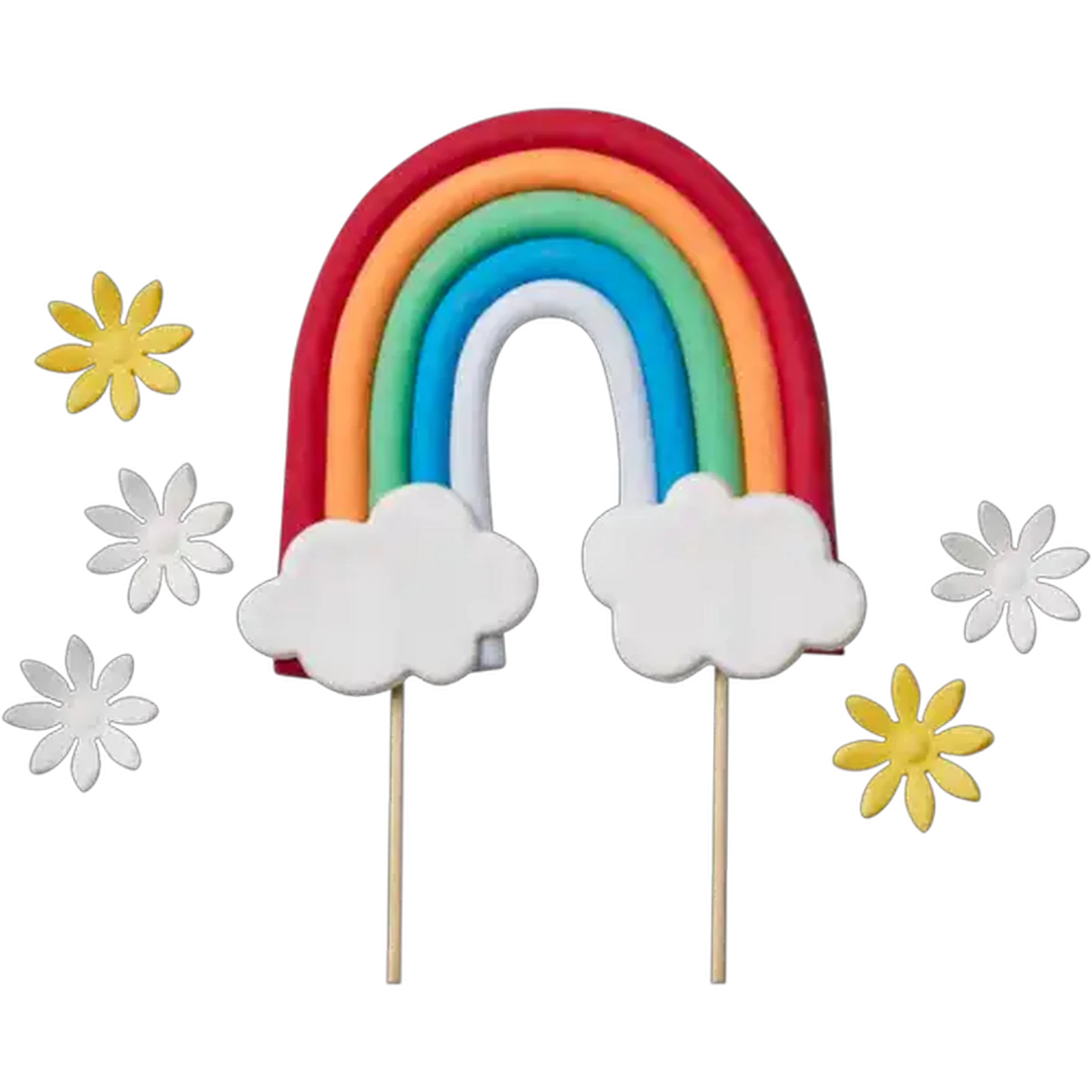 Image of Soet Cakes Rainbow Cake Toppers