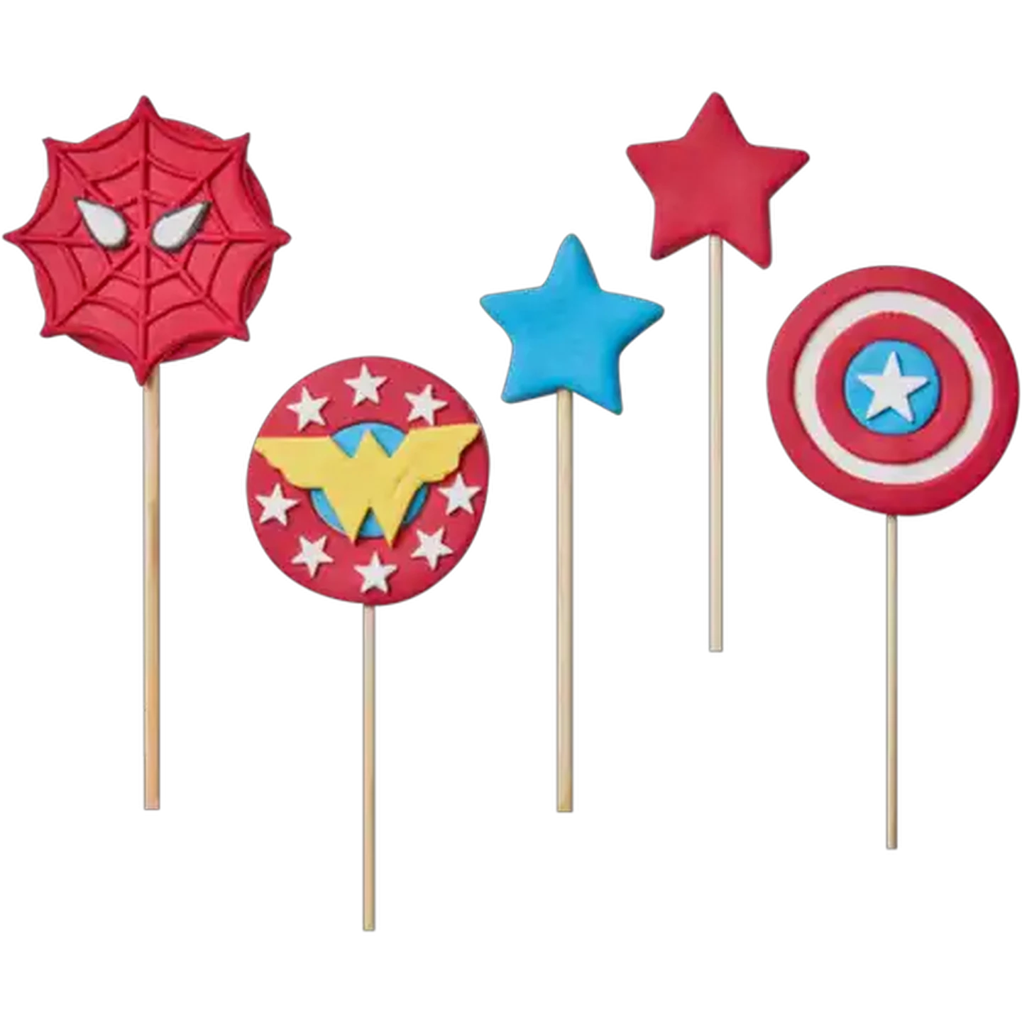 Image of Soet Cakes Marvel Cake Toppers