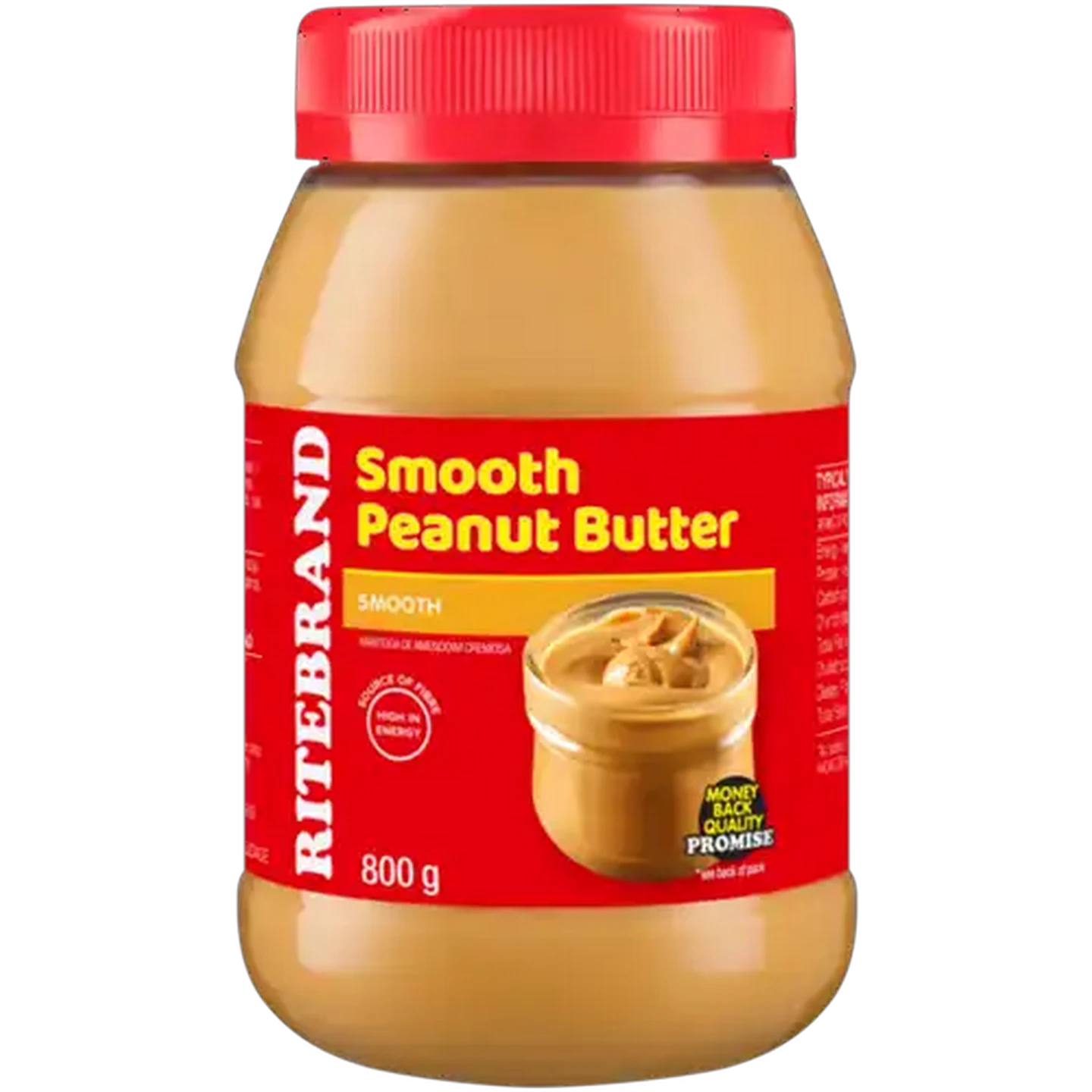 Image of Ritebrand Smooth Peanut Butter 800g