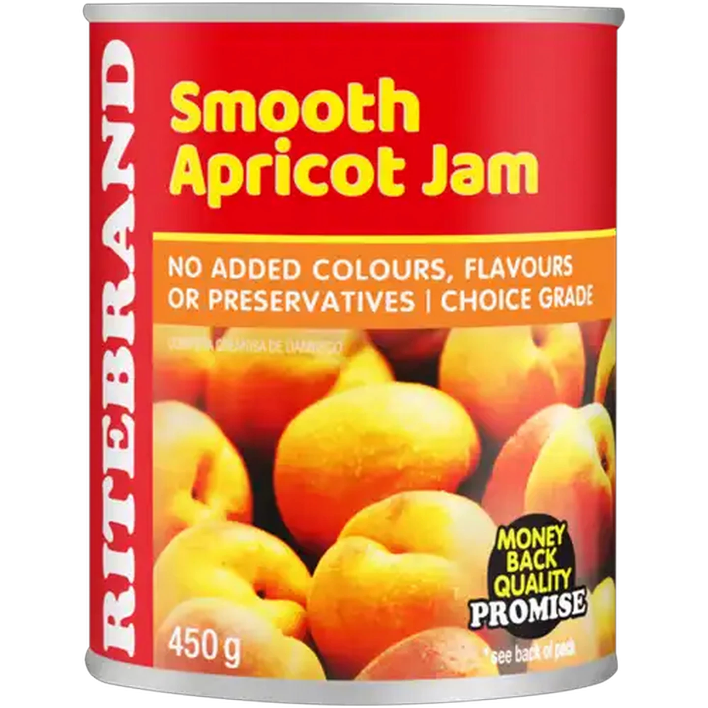 Image of Ritebrand Smooth Apricot Jam 450g