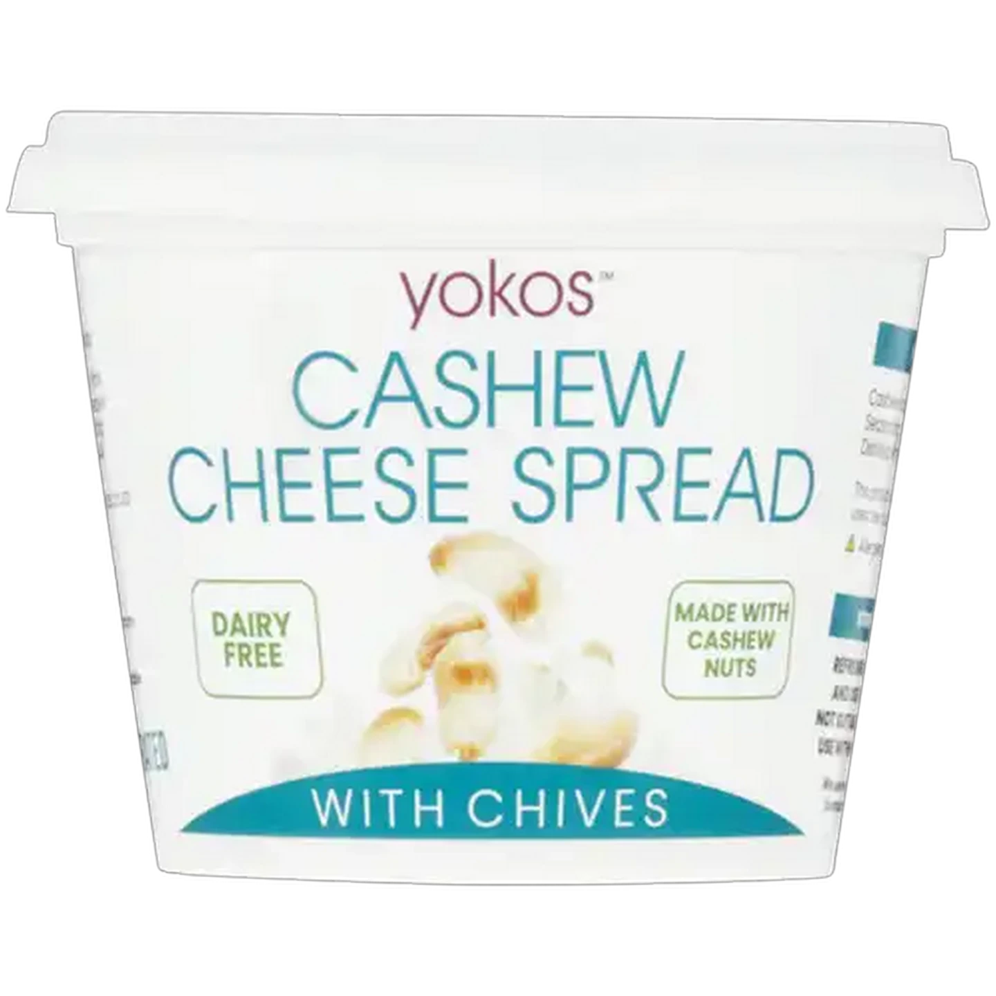 Image of Yokos Cashew Cheese Spread with Chives 250g
