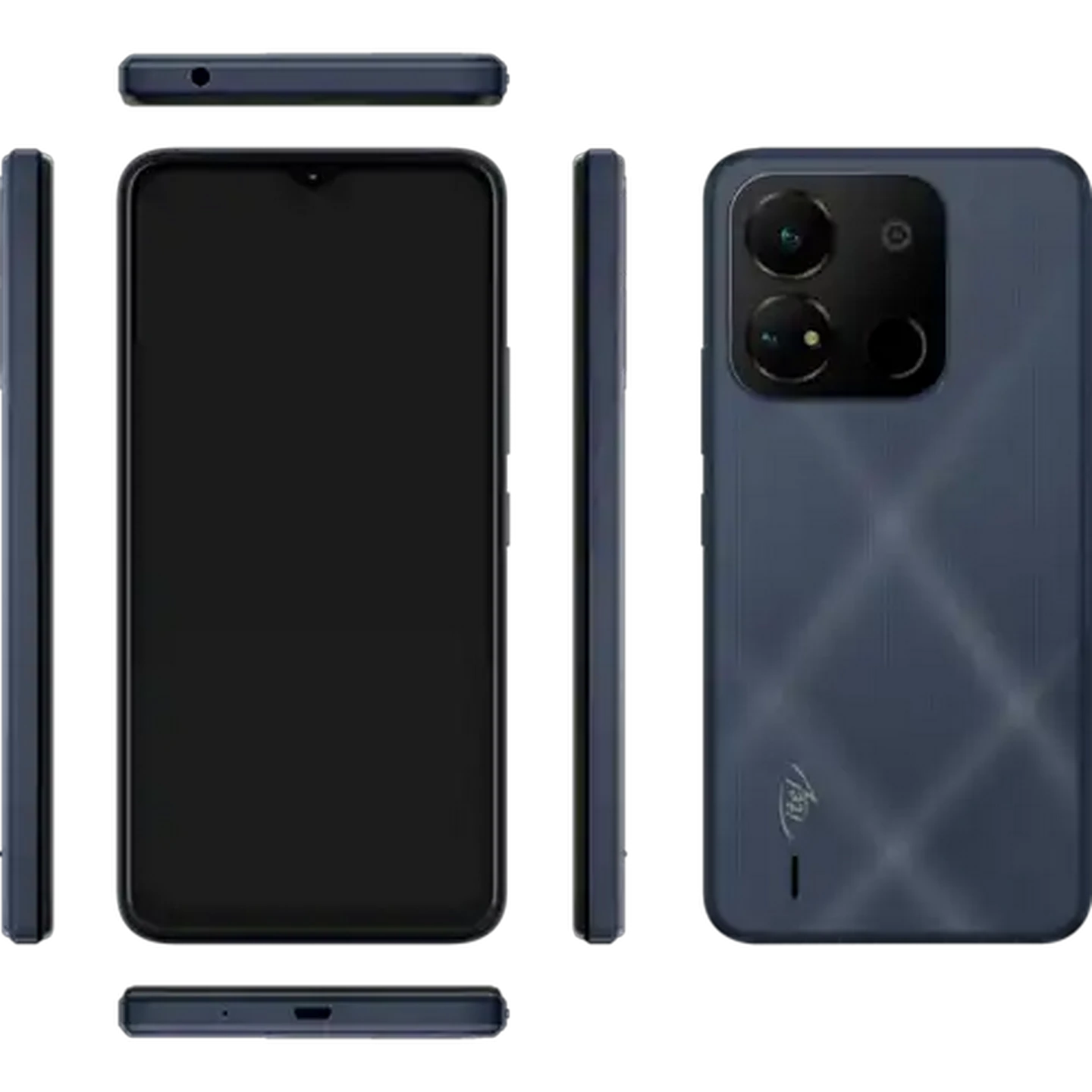 Image of itel A04 Cyan Cellphone