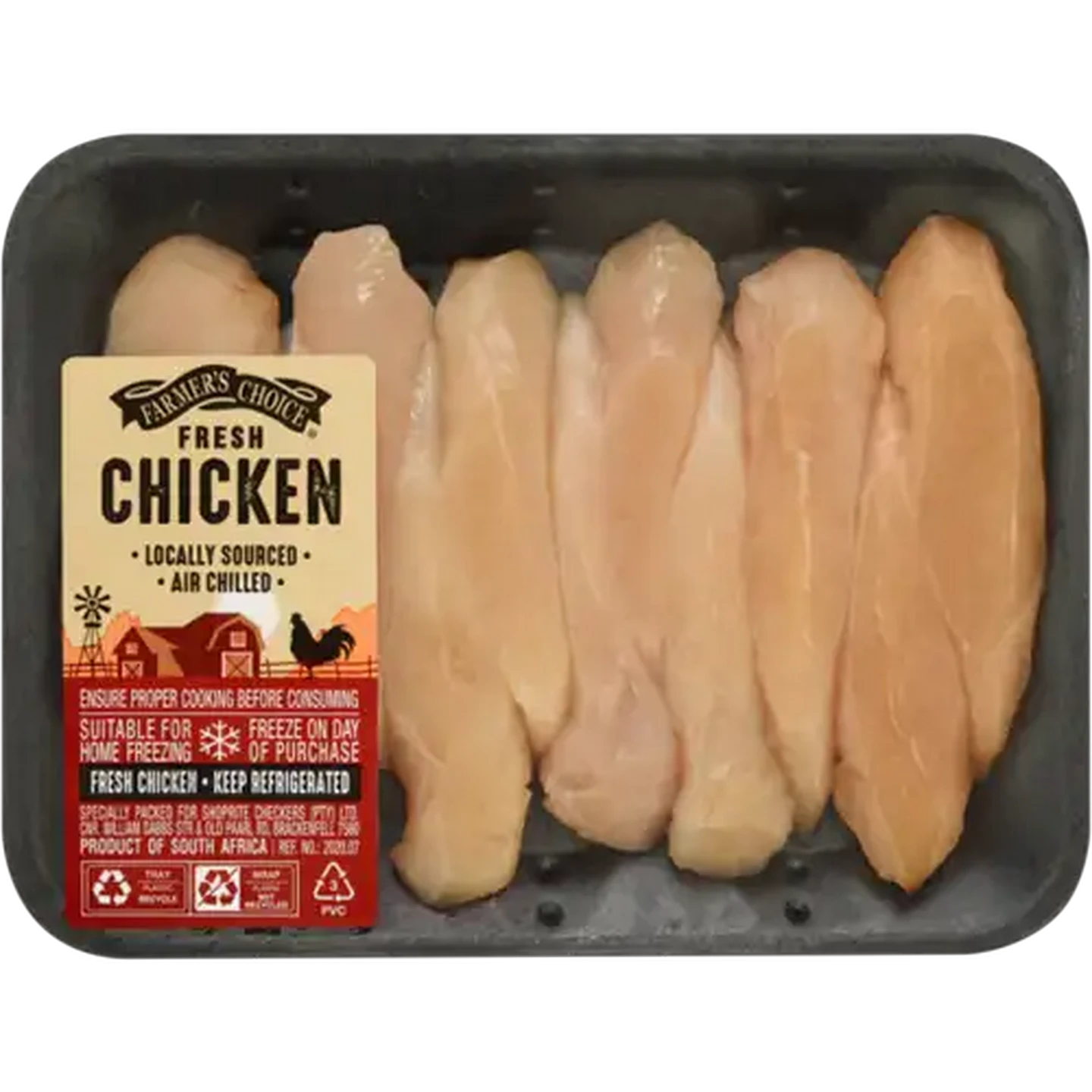 Image of Farmer's Choice Fresh Chicken Strips Per kg