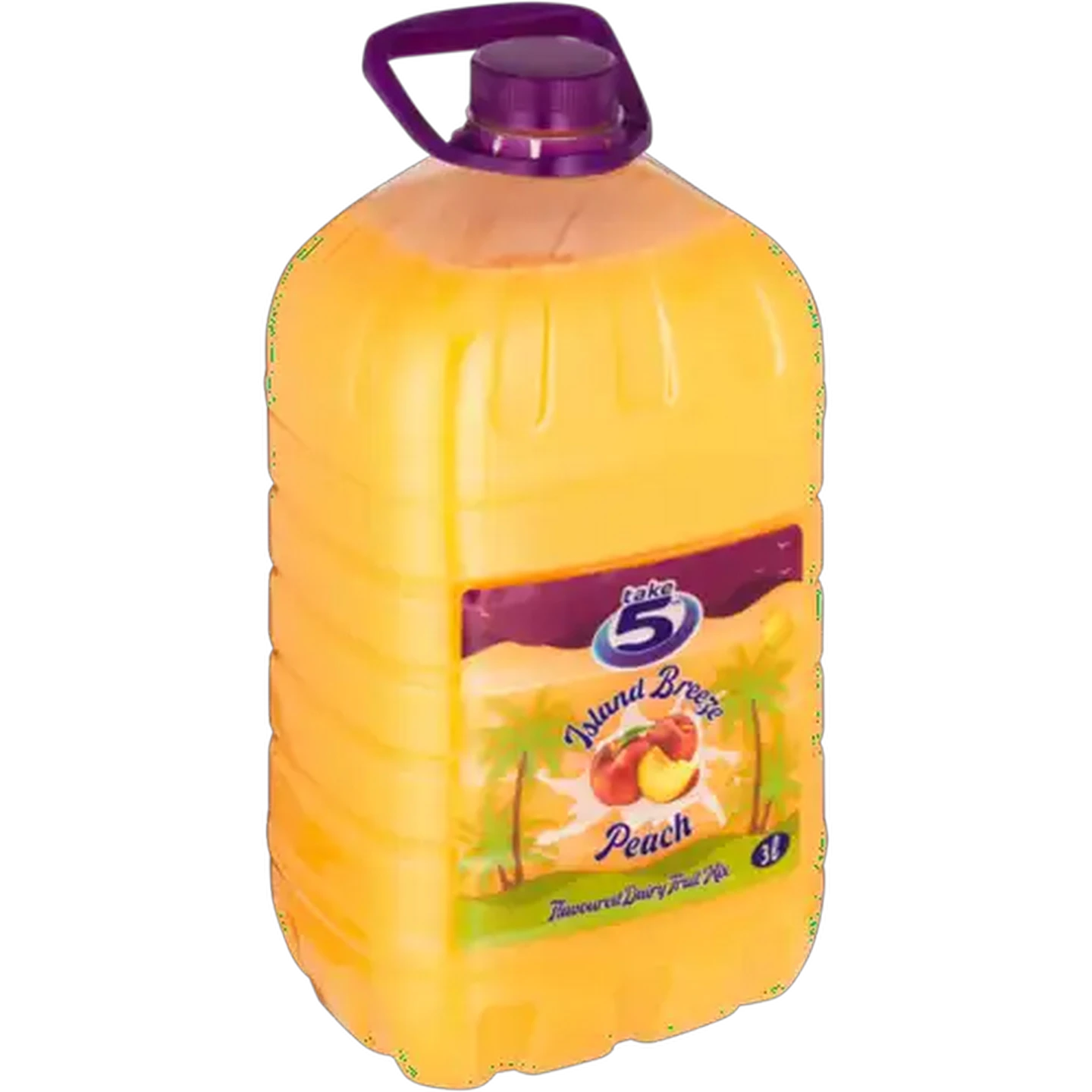 Image of Take 5 Island Breeze Peach Flavoured Dairy Fruit Mix 3L