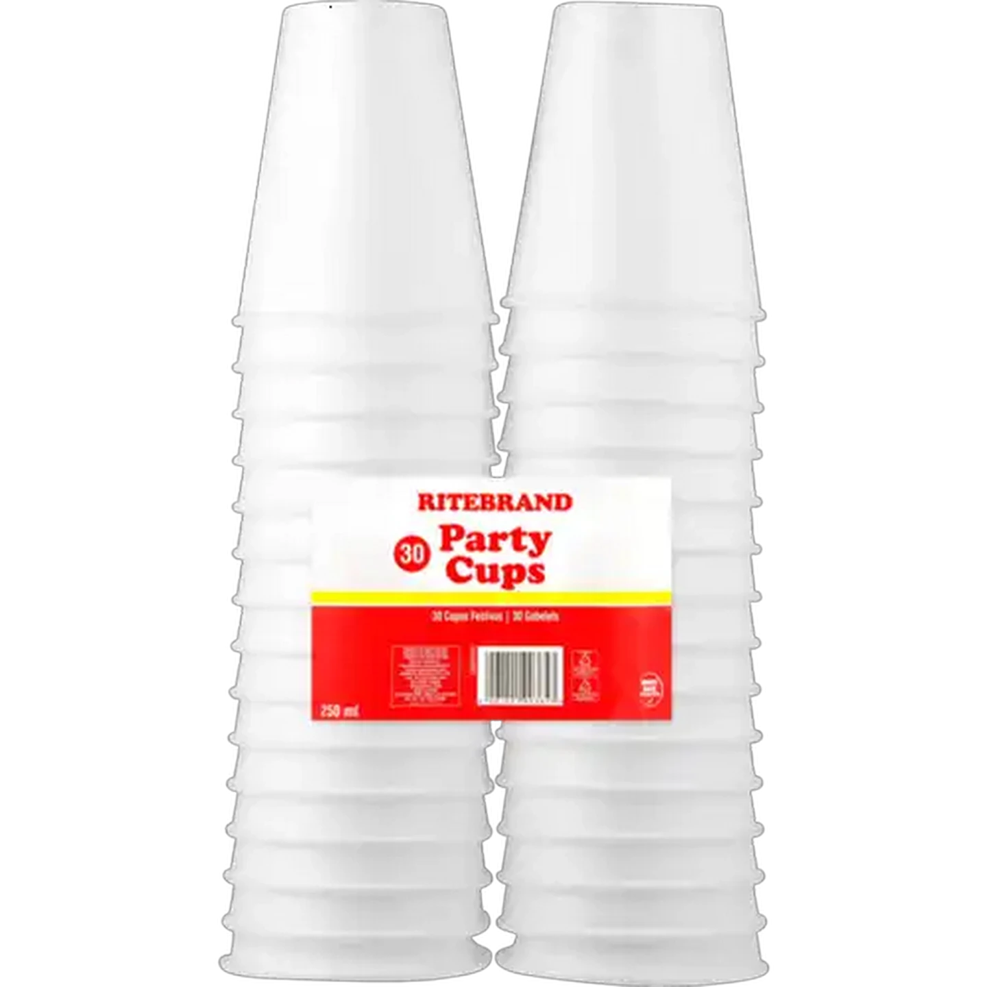 Image of Ritebrand Plastic Party Cups 30 Pack