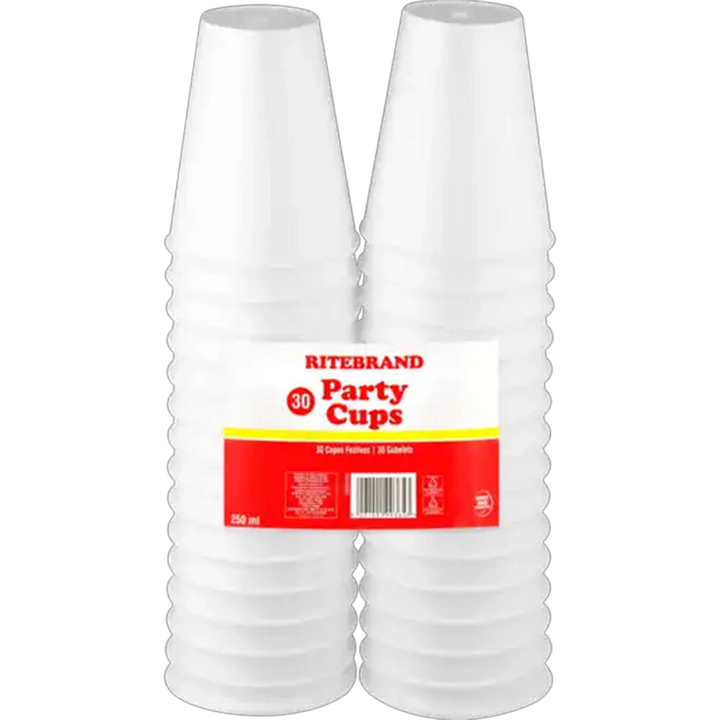 Image of Ritebrand Plastic Party Cups 30 Pack